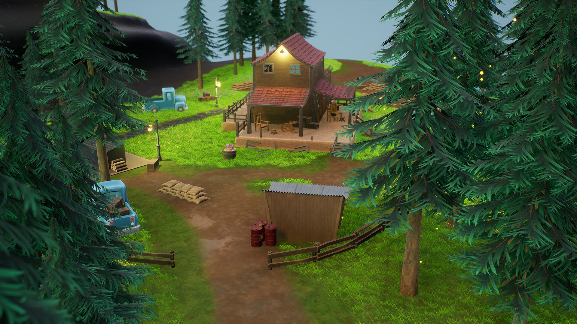 War Environment Whole Asset Set 3D model_13