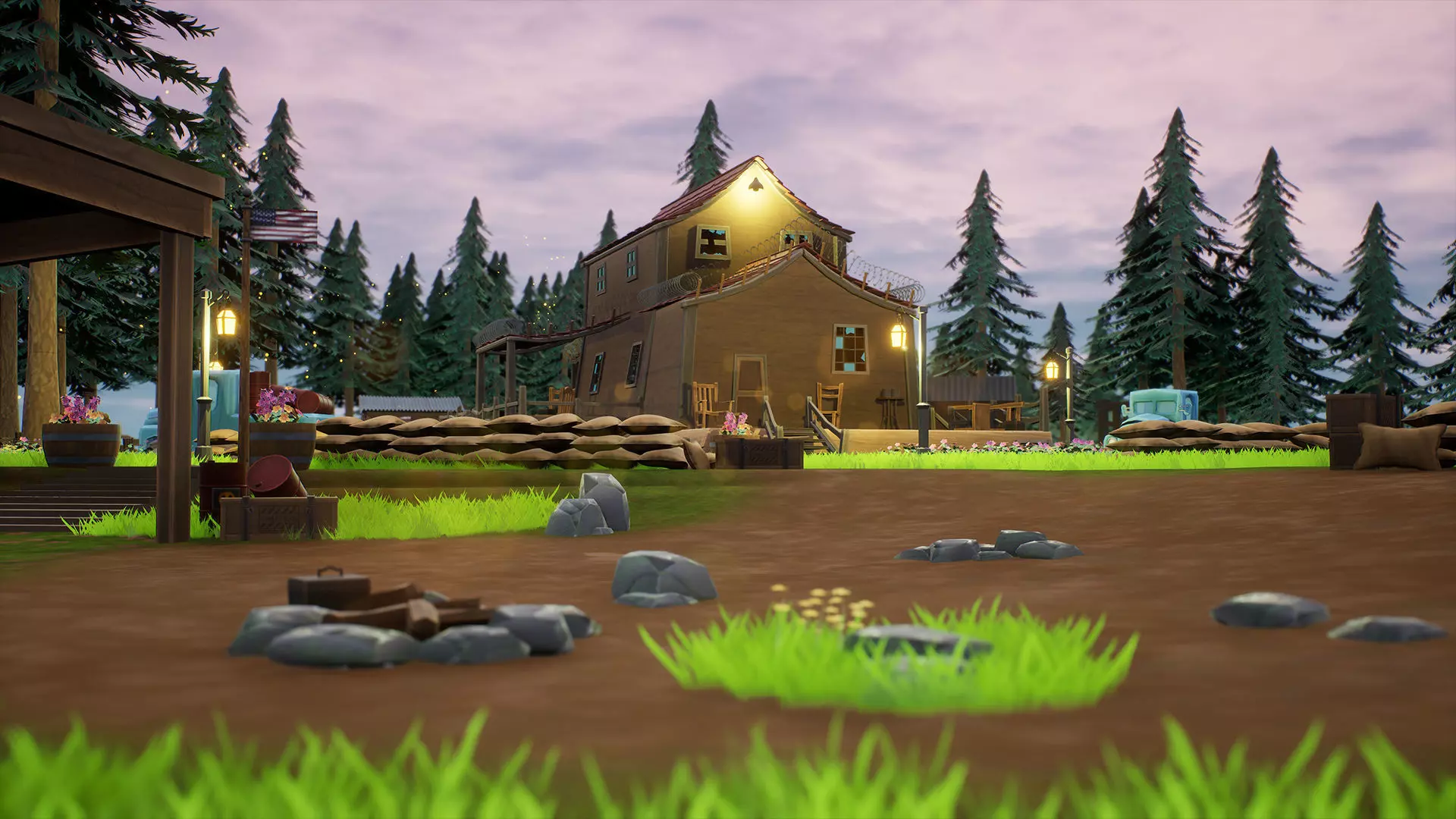 War Environment Whole Asset Set 3D model_0