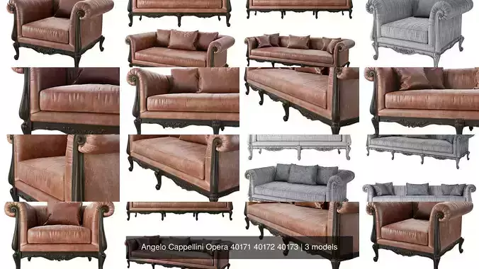 Angelo Cappellini Opera 40171 40172 40173