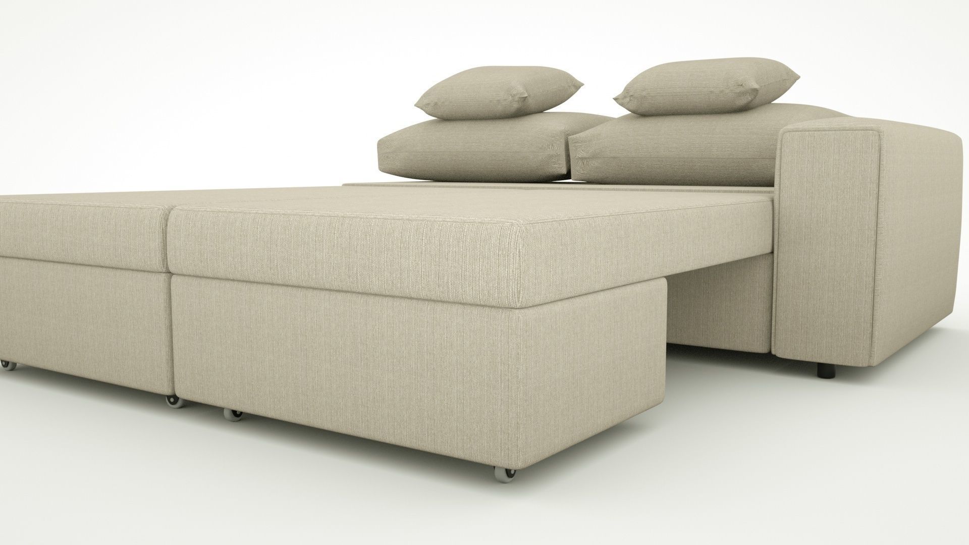 Sofa Transformer 3D model_7
