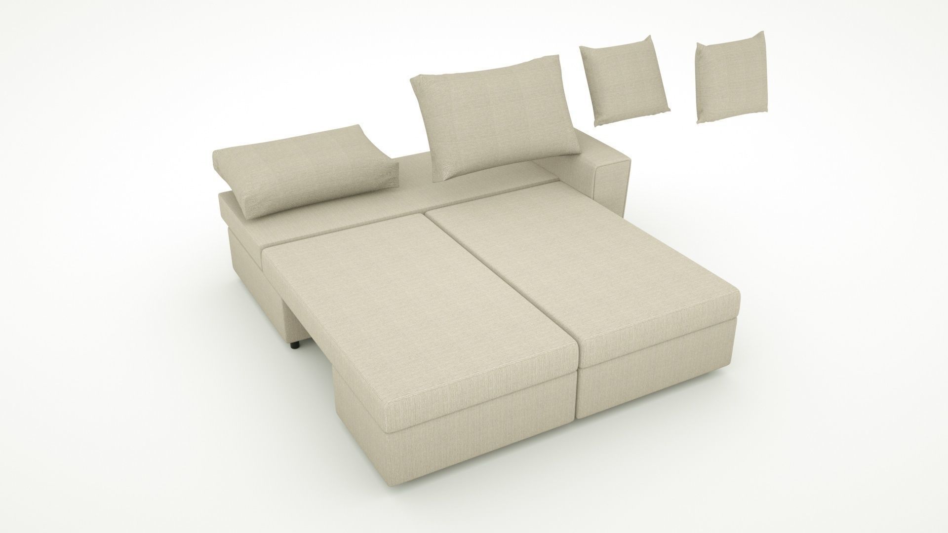 Sofa Transformer 3D model_5