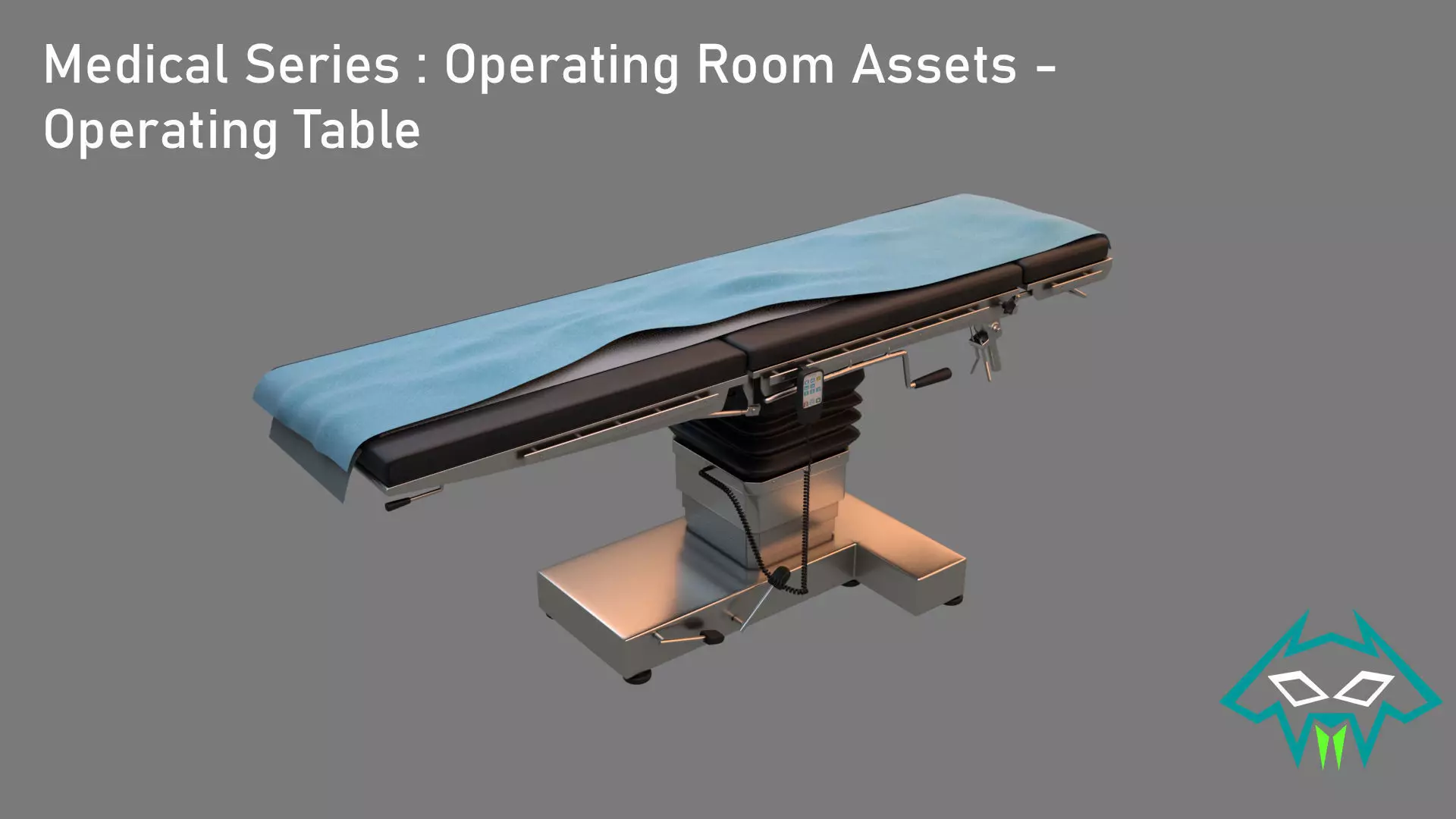 Medical Series - Operating Room - Operating Table 3D model
