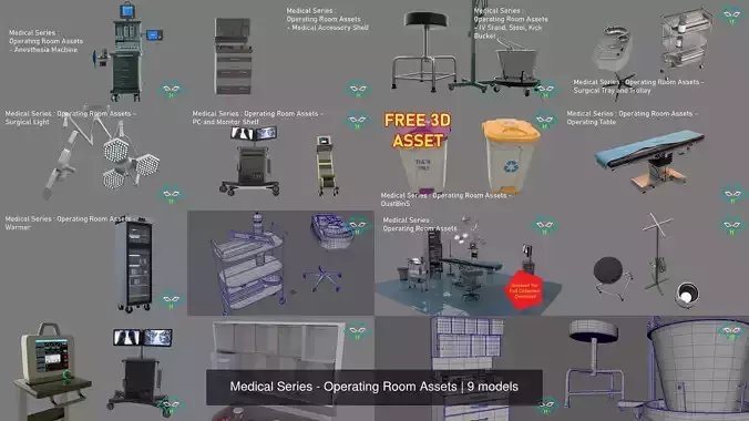 Medical Series - Operating Room Assets