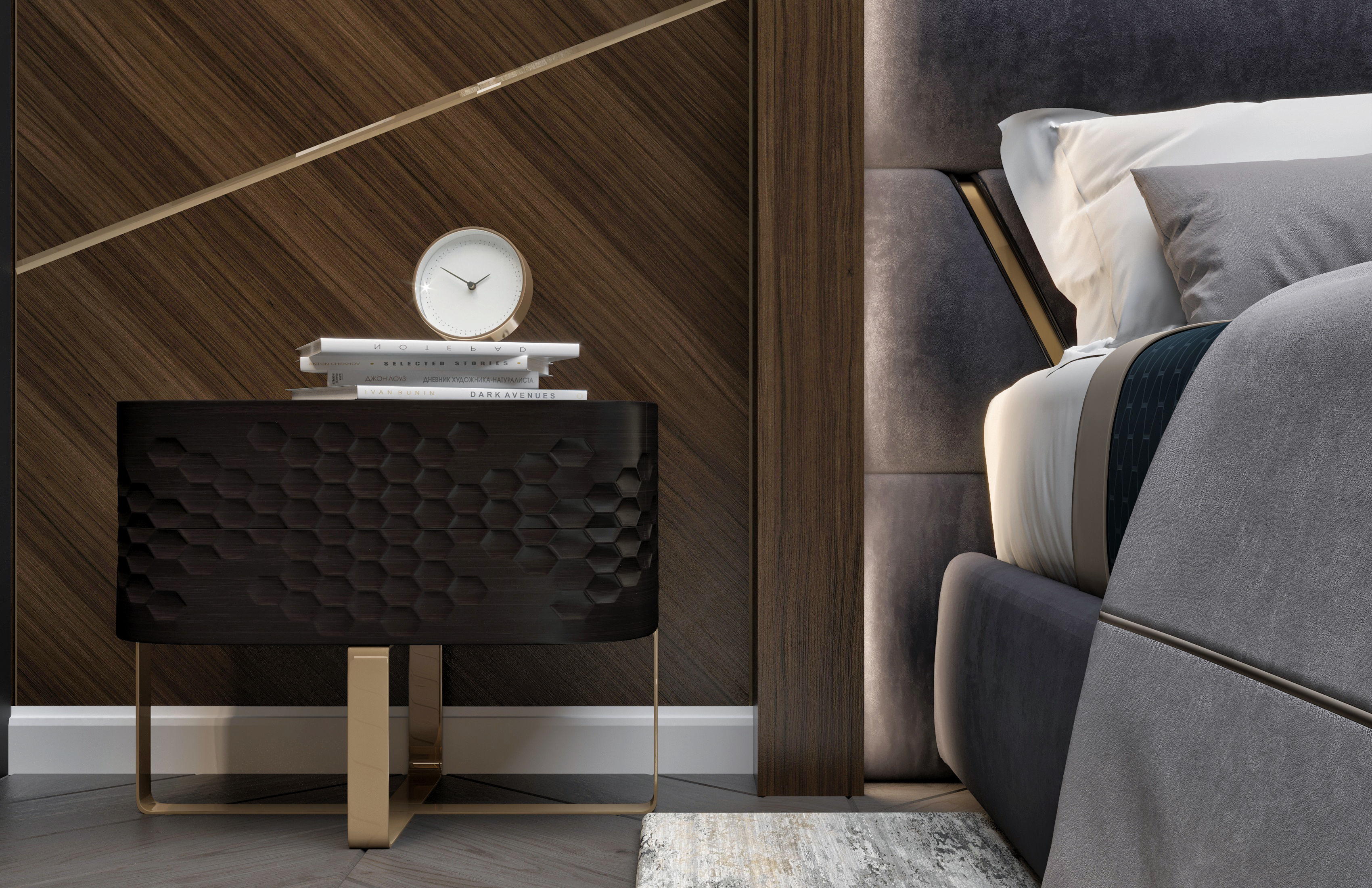 Bedroom interior 3D model_7