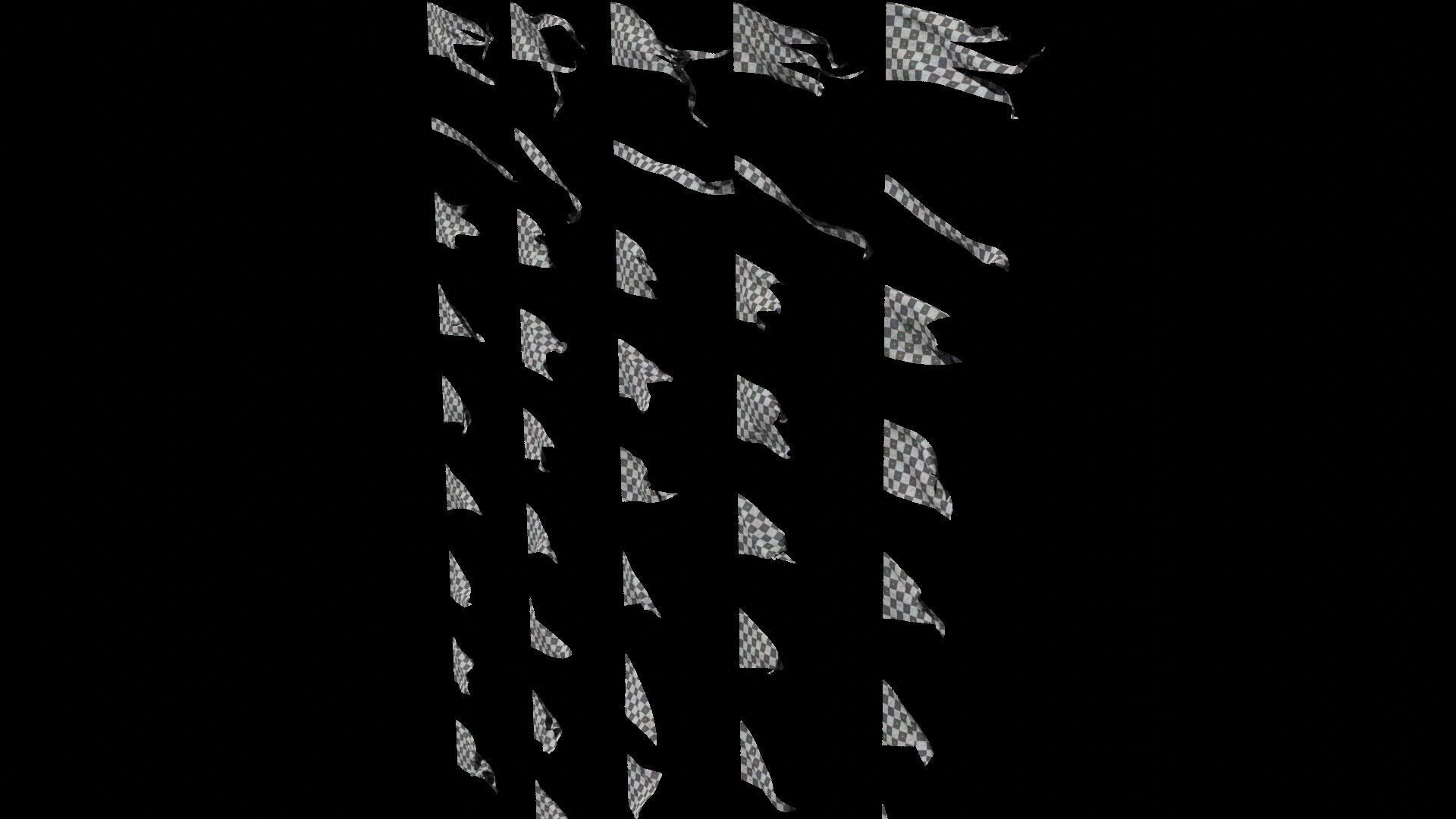 45 Animated Flag Asset Pack 3D model_10