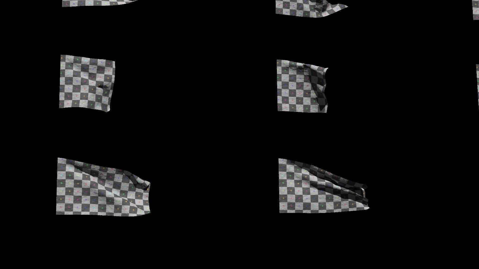 45 Animated Flag Asset Pack 3D model_19