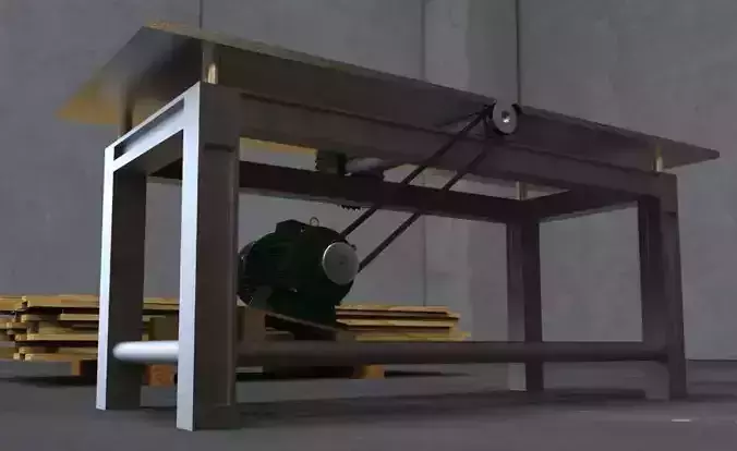 Electric planer with saw