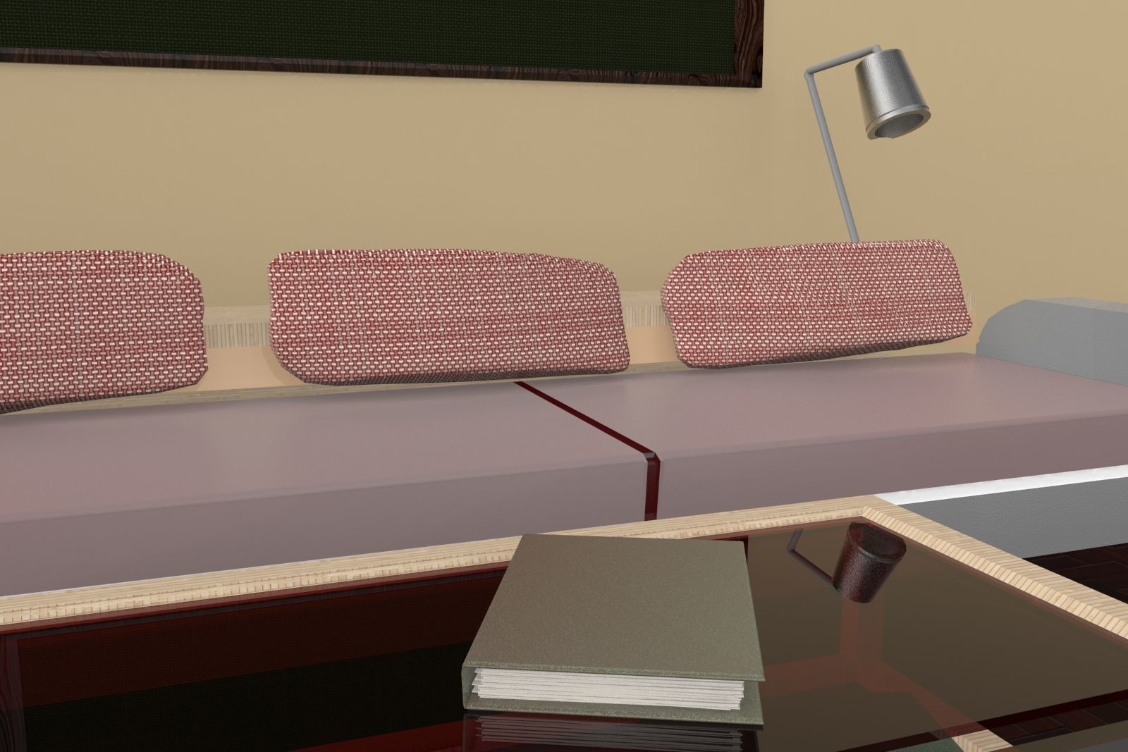 Waiting room 3D model_13