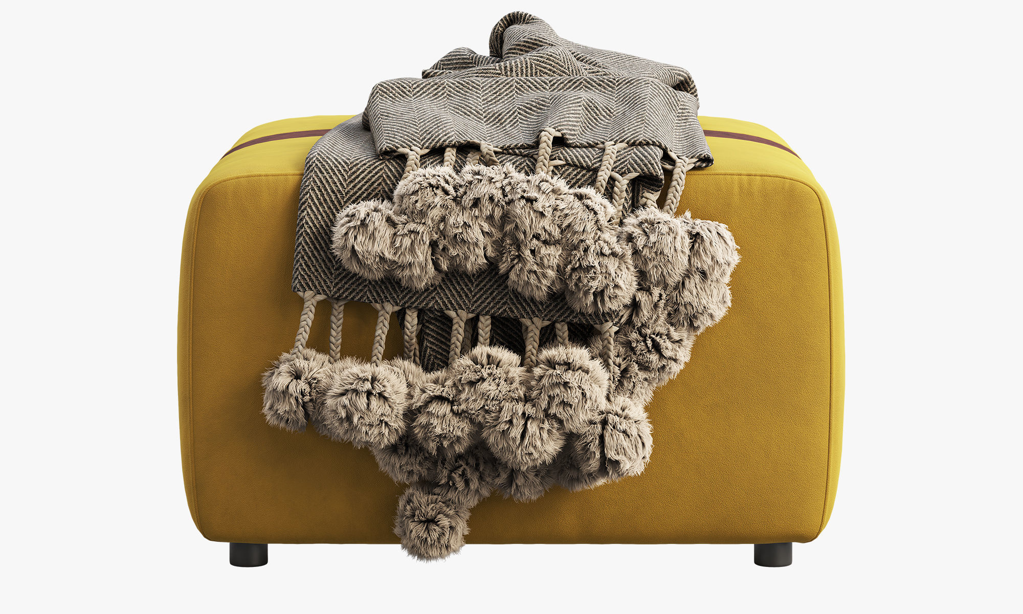 Joybird Malachi Ottoman 3D model_1