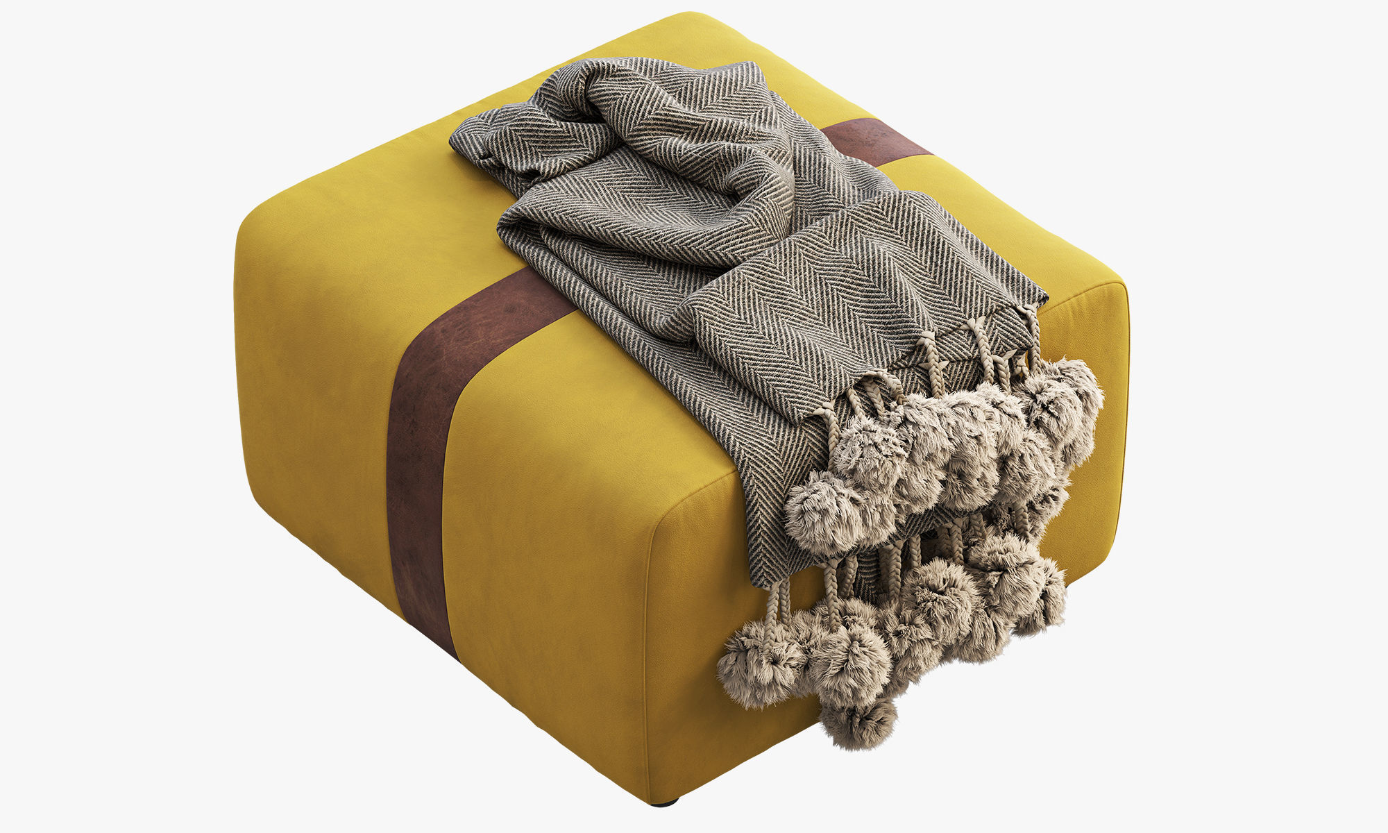 Joybird Malachi Ottoman 3D model_4