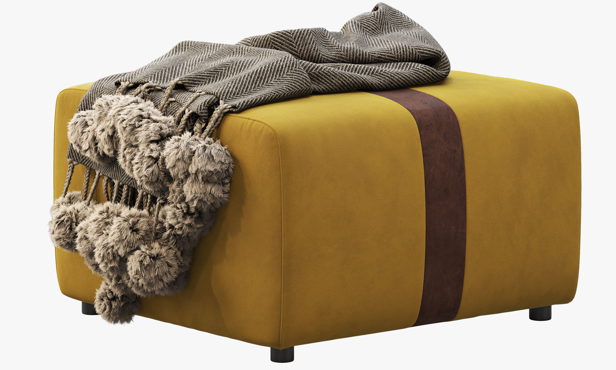 Joybird Malachi Ottoman 3D model_7