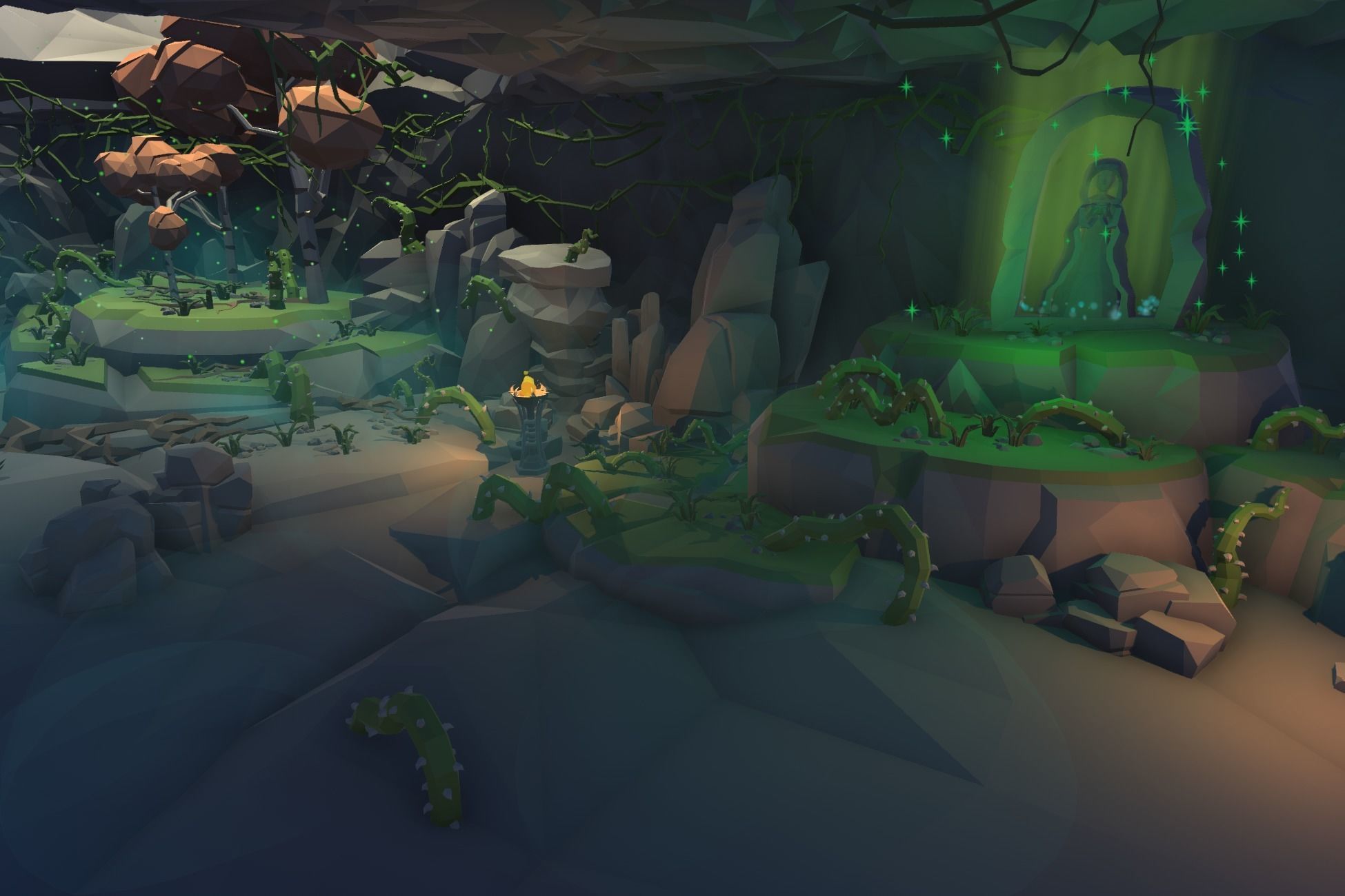 Ultimate Low Poly Mining and Cave Pack Low-poly 3D model_32