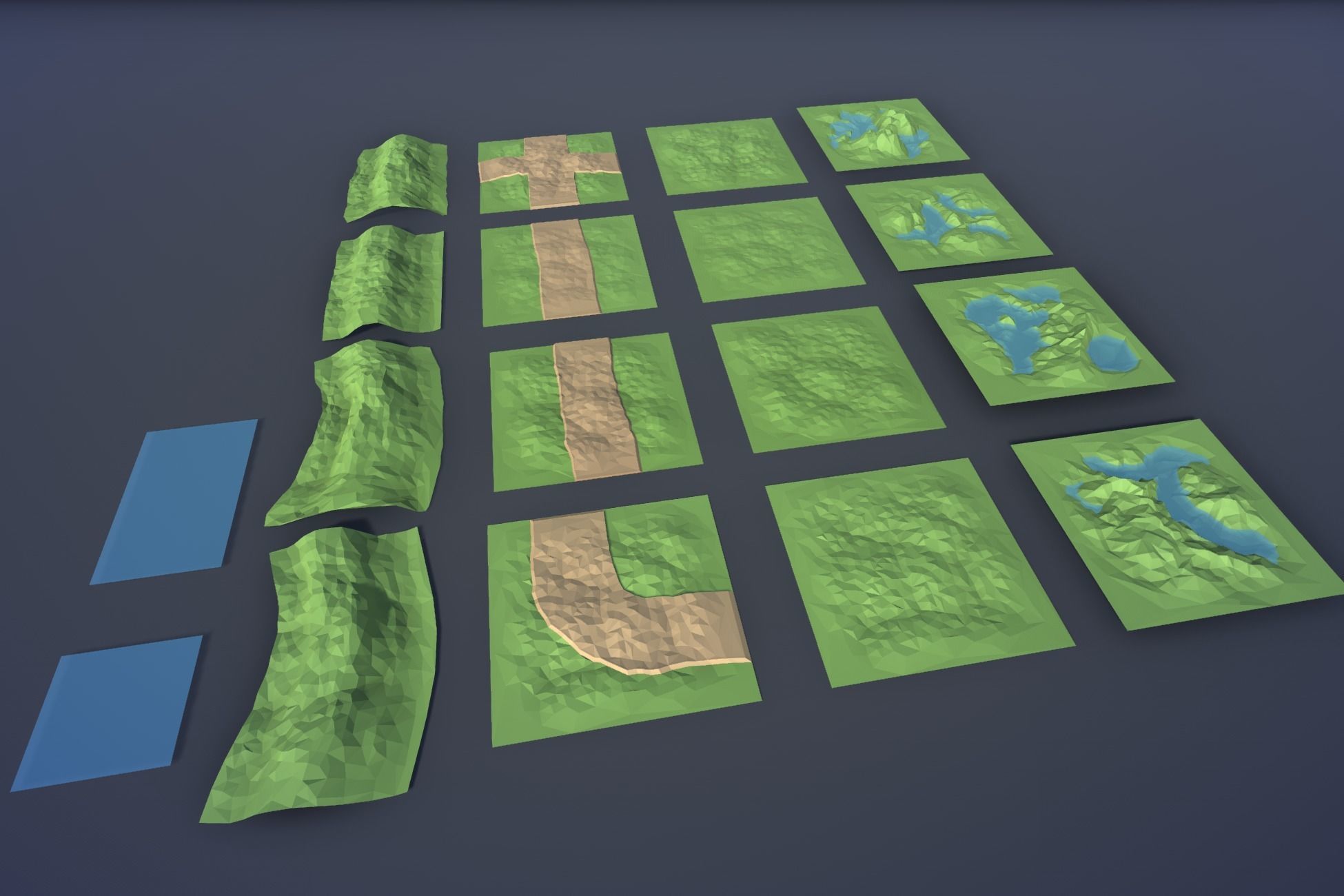 Ultimate Low Poly Mining and Cave Pack Low-poly 3D model_124