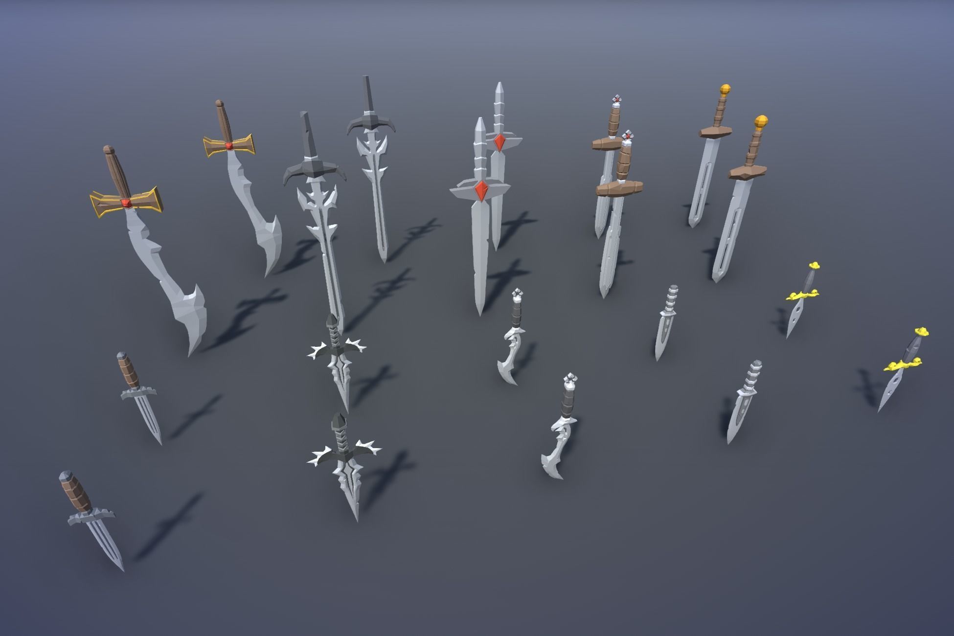 Ultimate Low Poly Mining and Cave Pack Low-poly 3D model_120