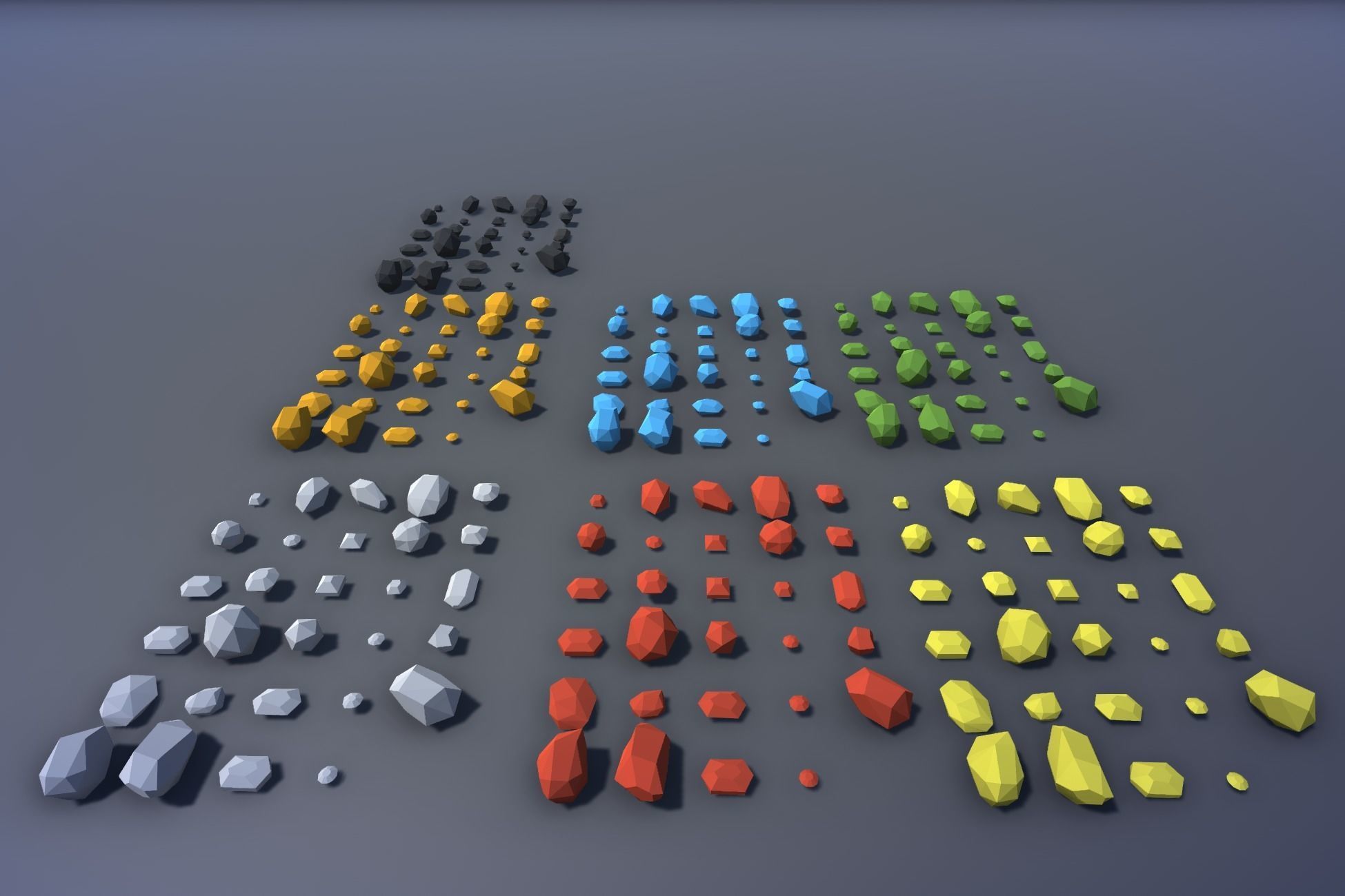 Ultimate Low Poly Mining and Cave Pack Low-poly 3D model_58