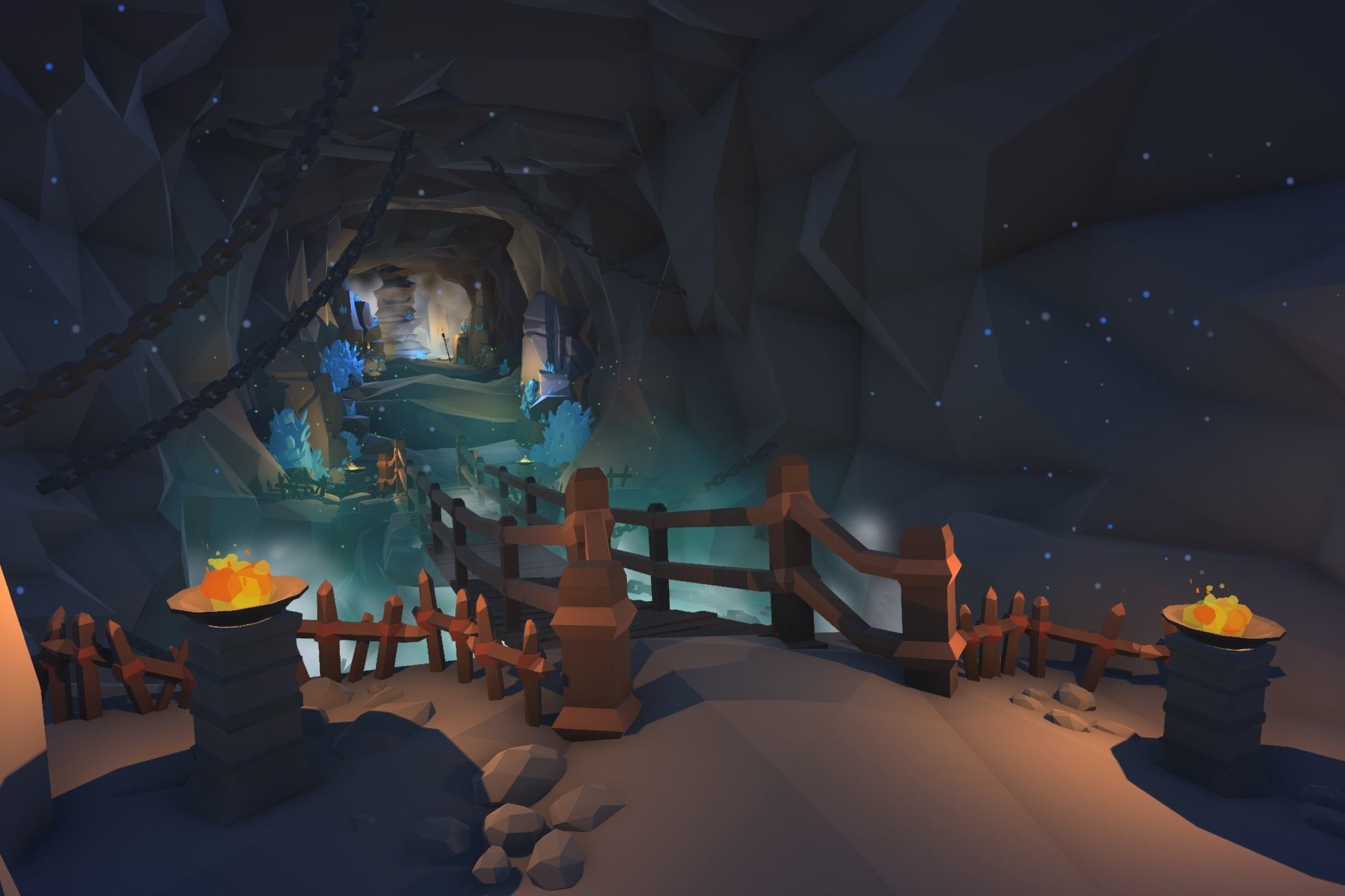 Ultimate Low Poly Mining and Cave Pack Low-poly 3D model_28