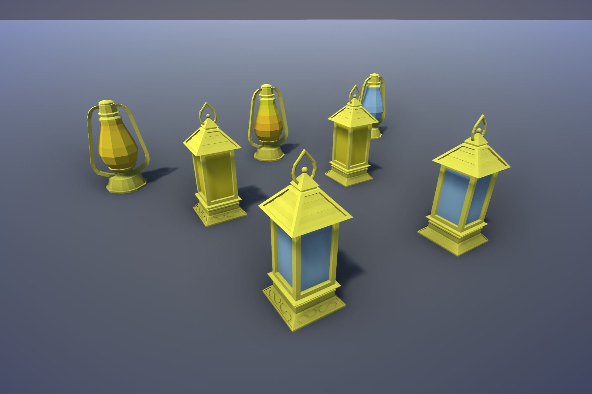 Ultimate Low Poly Mining and Cave Pack Low-poly 3D model_84