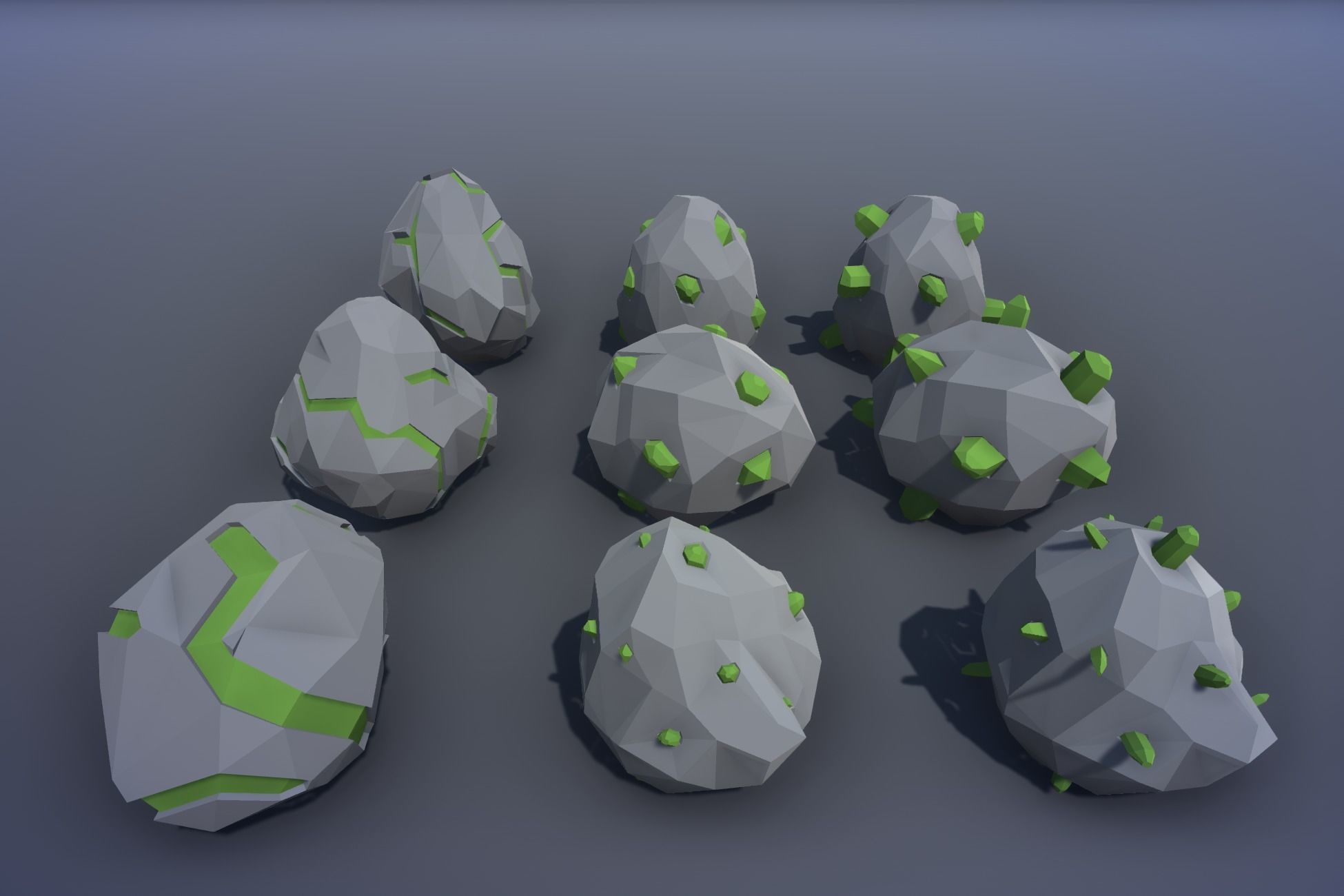 Ultimate Low Poly Mining and Cave Pack Low-poly 3D model_41