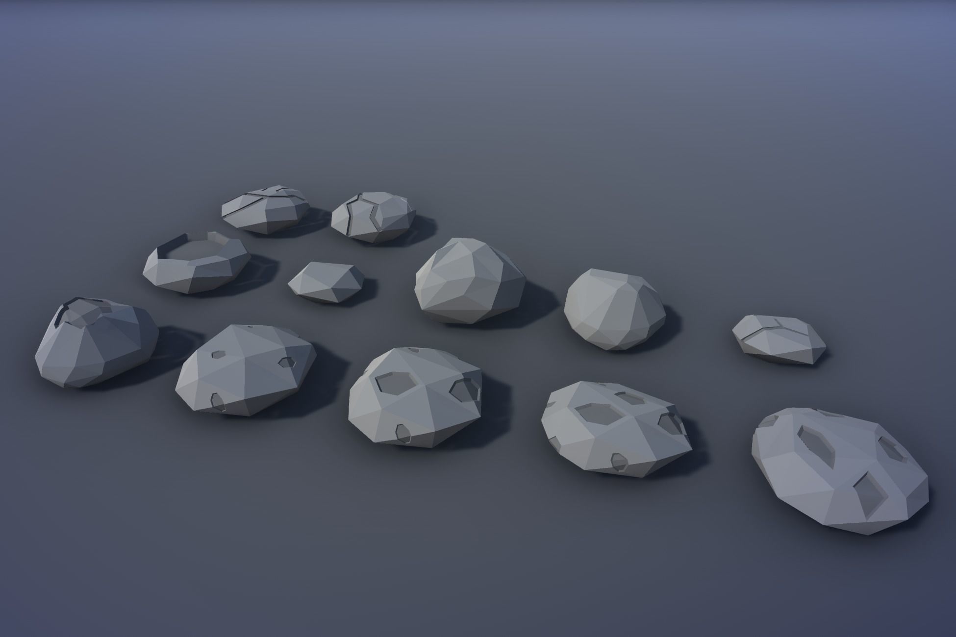 Ultimate Low Poly Mining and Cave Pack Low-poly 3D model_53