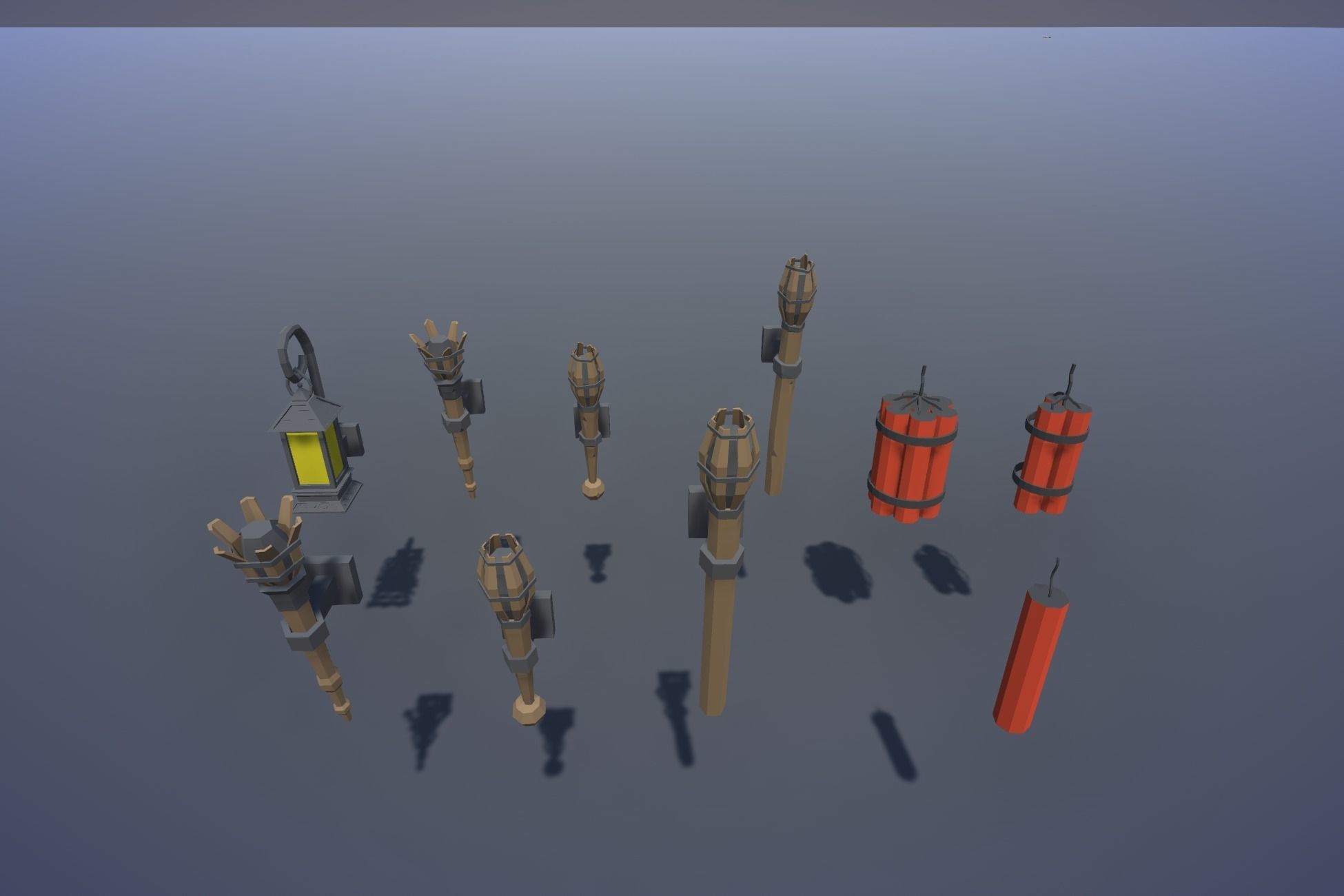 Ultimate Low Poly Mining and Cave Pack Low-poly 3D model_88