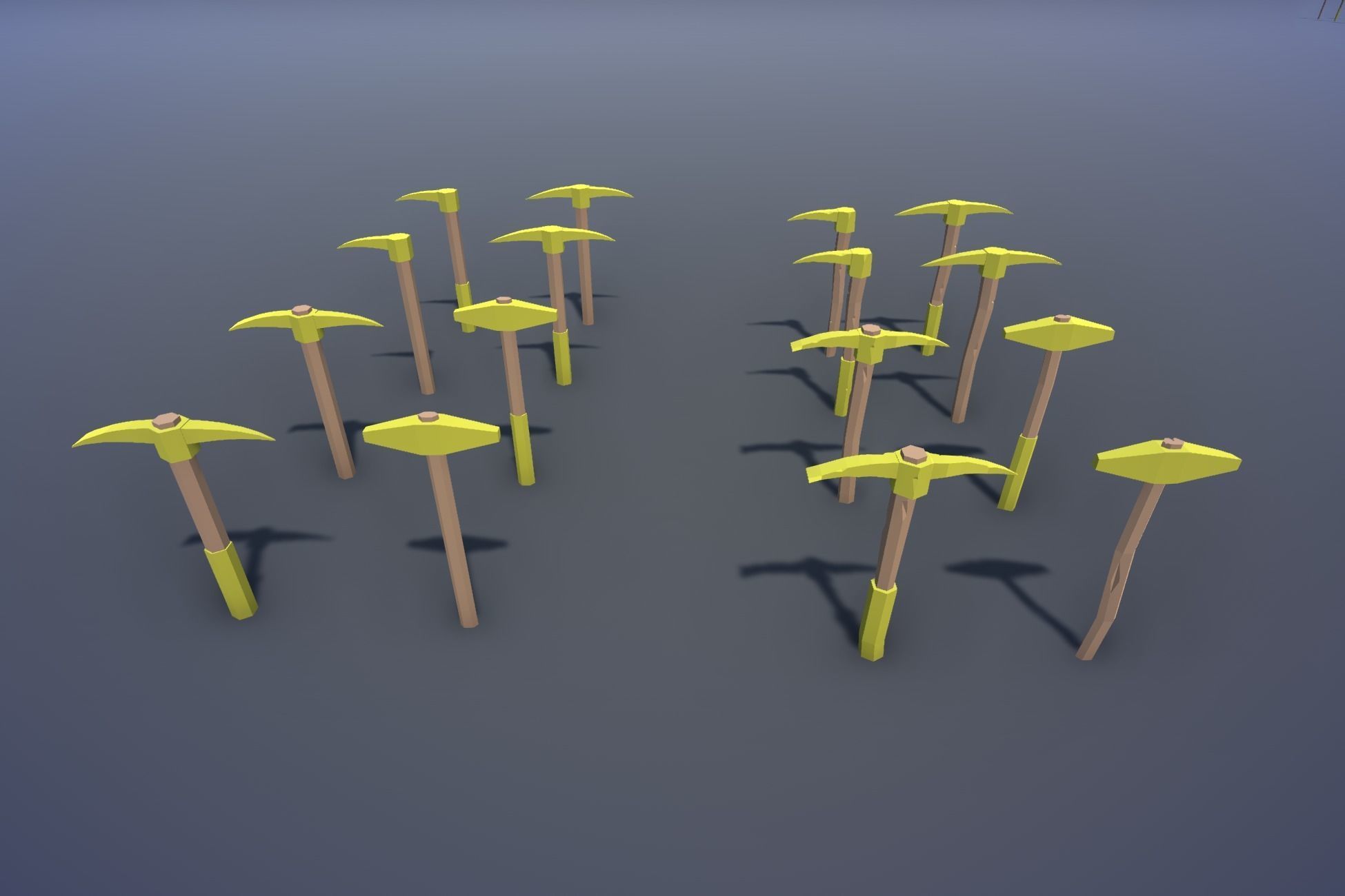 Ultimate Low Poly Mining and Cave Pack Low-poly 3D model_78