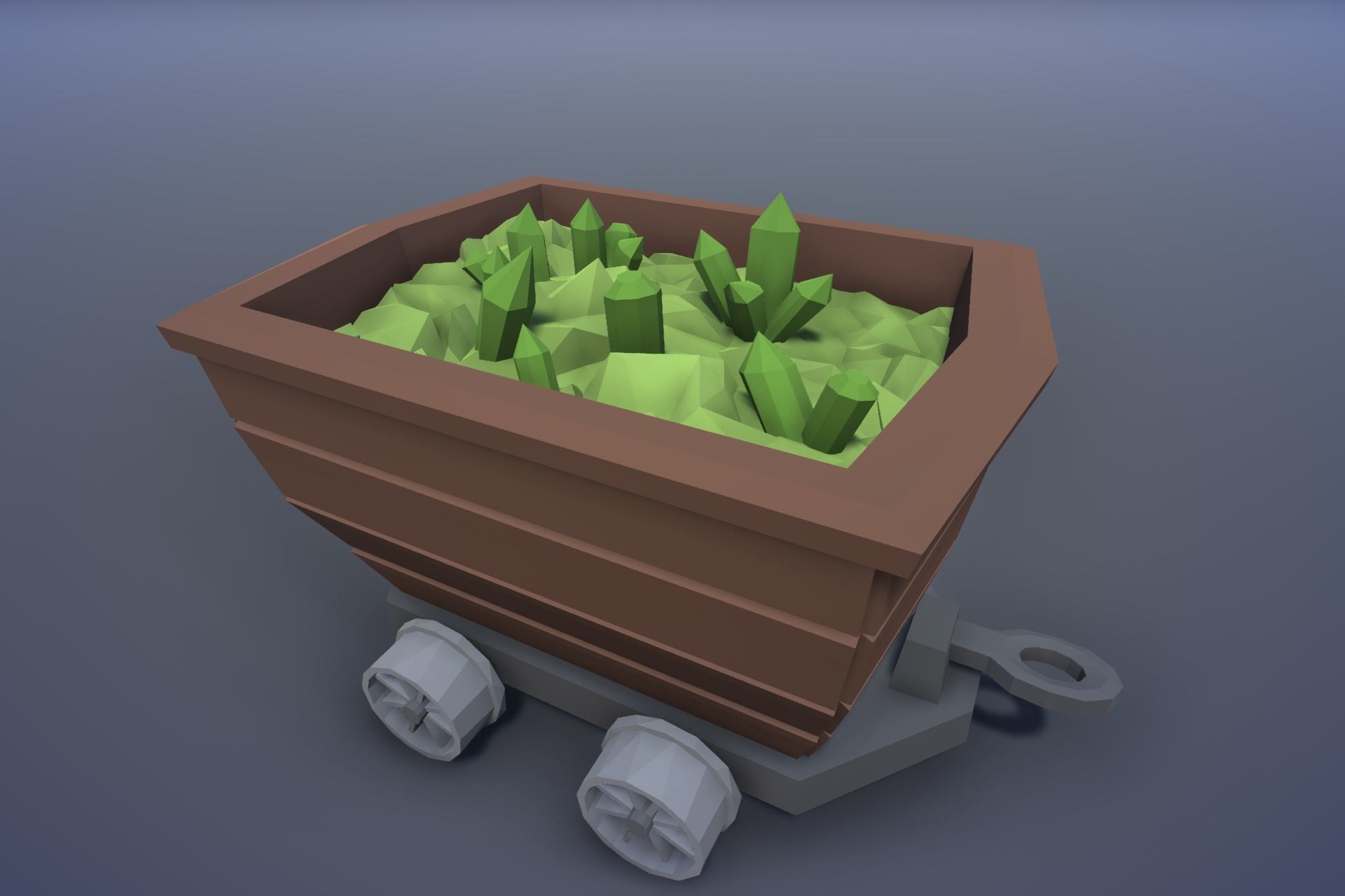 Ultimate Low Poly Mining and Cave Pack Low-poly 3D model_45