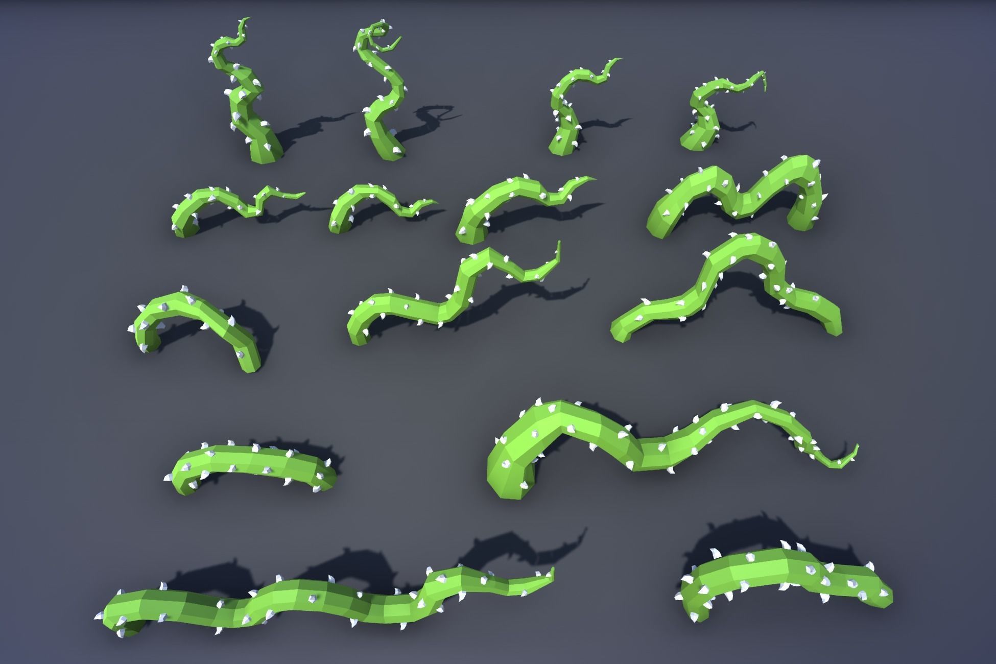 Ultimate Low Poly Mining and Cave Pack Low-poly 3D model_102