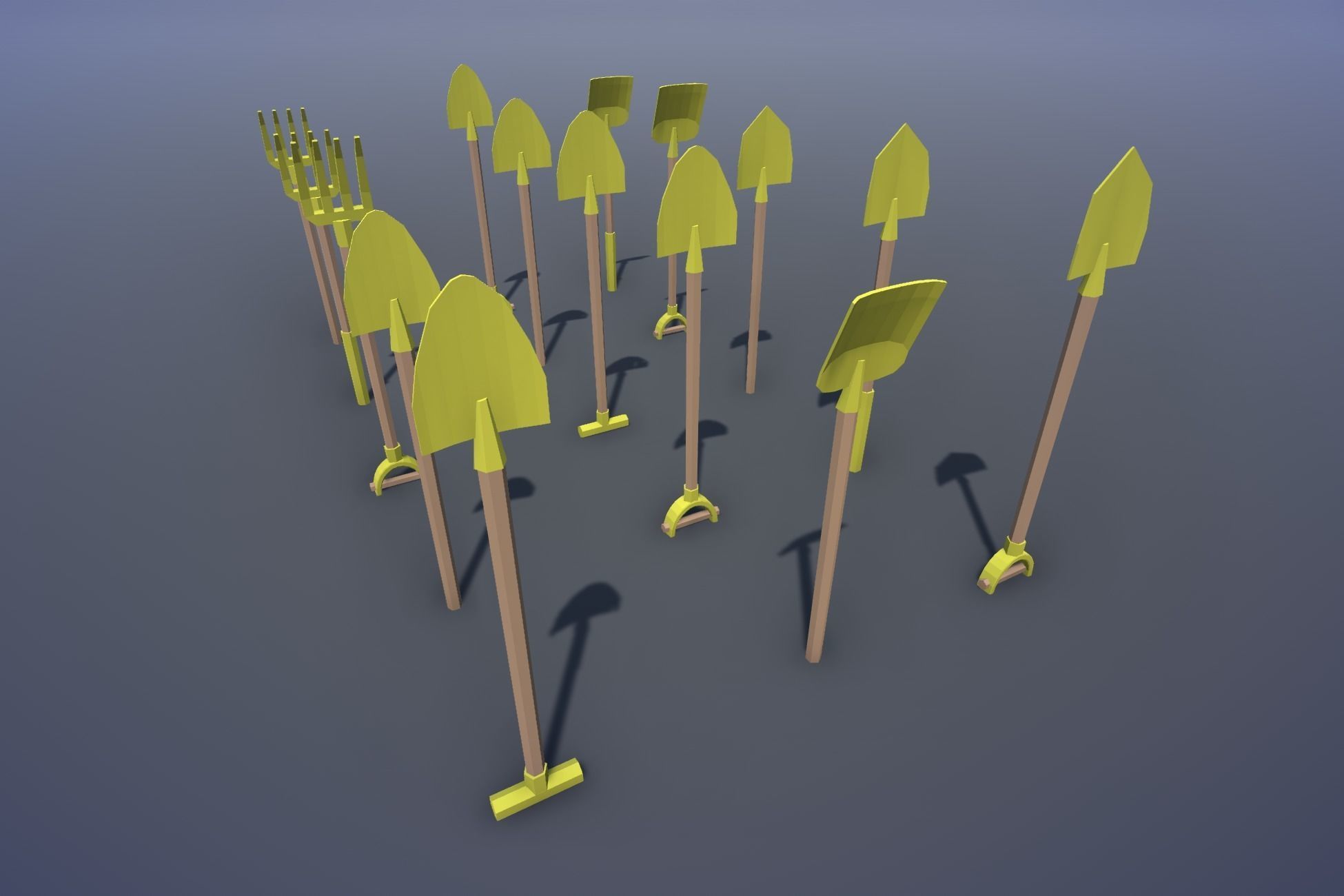 Ultimate Low Poly Mining and Cave Pack Low-poly 3D model_81