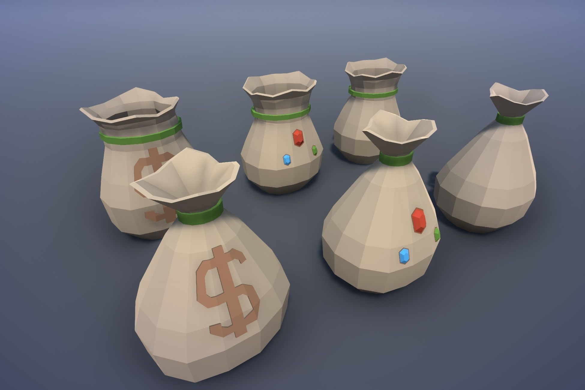 Ultimate Low Poly Mining and Cave Pack Low-poly 3D model_67