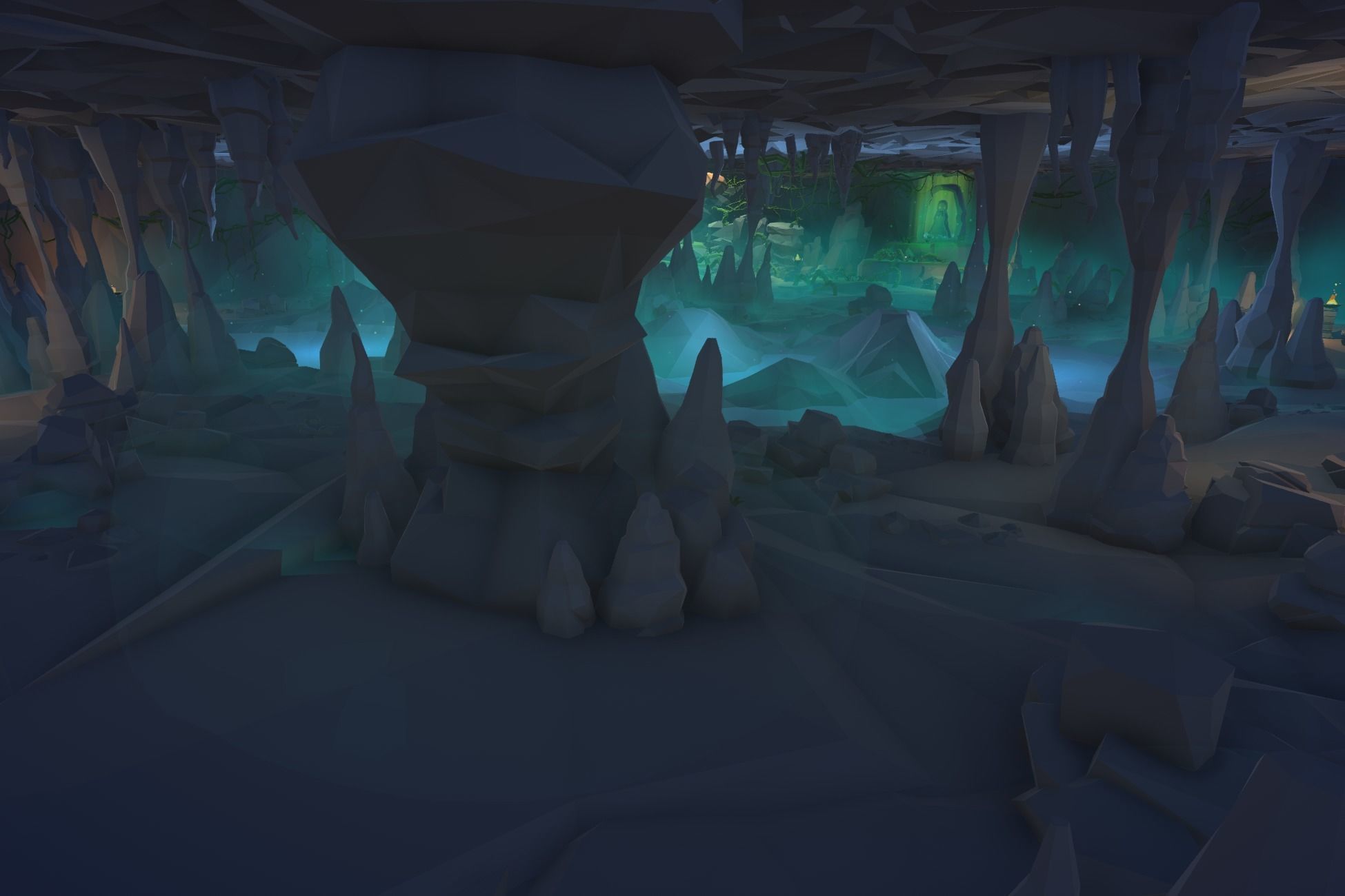 Ultimate Low Poly Mining and Cave Pack Low-poly 3D model_30