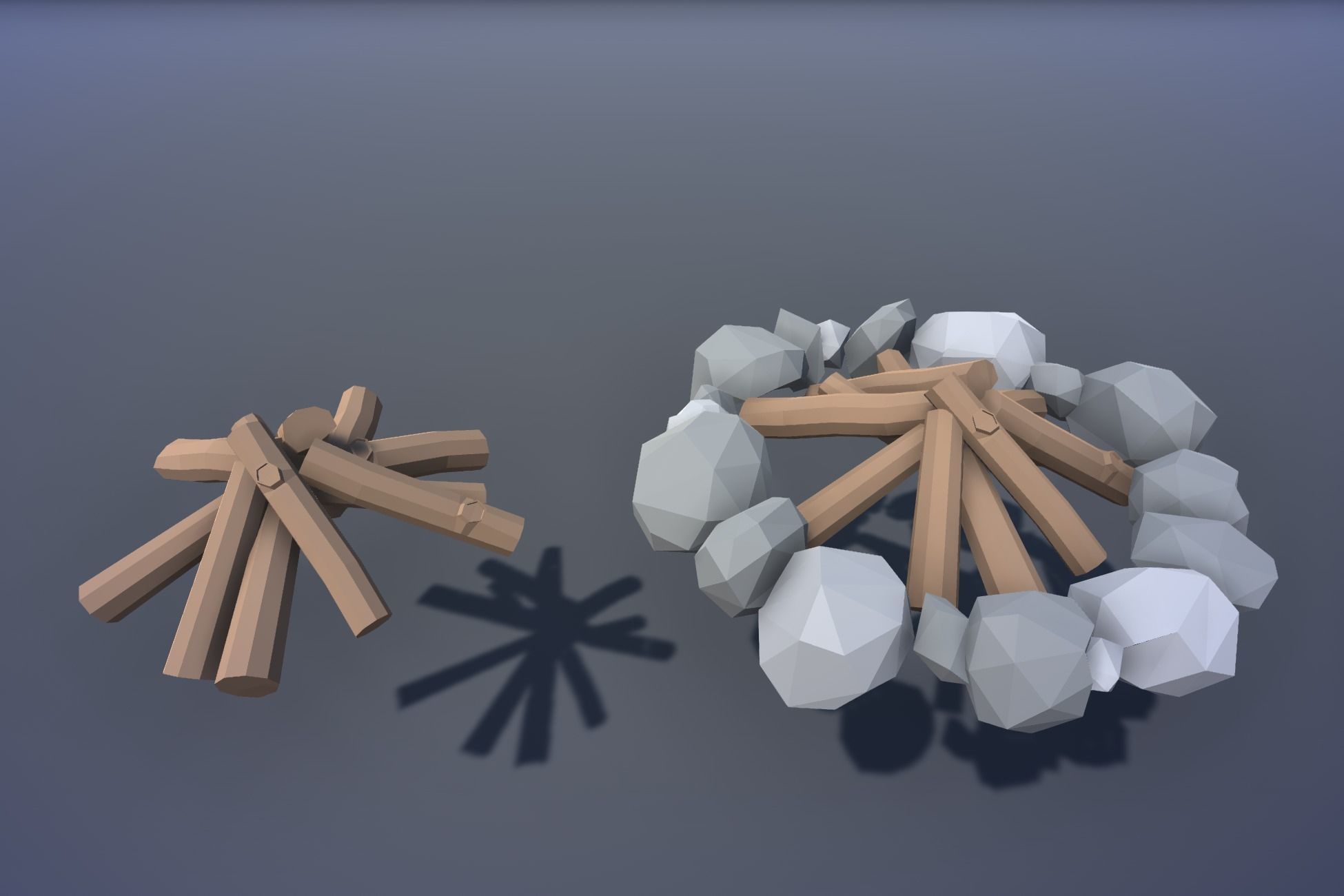 Ultimate Low Poly Mining and Cave Pack Low-poly 3D model_86