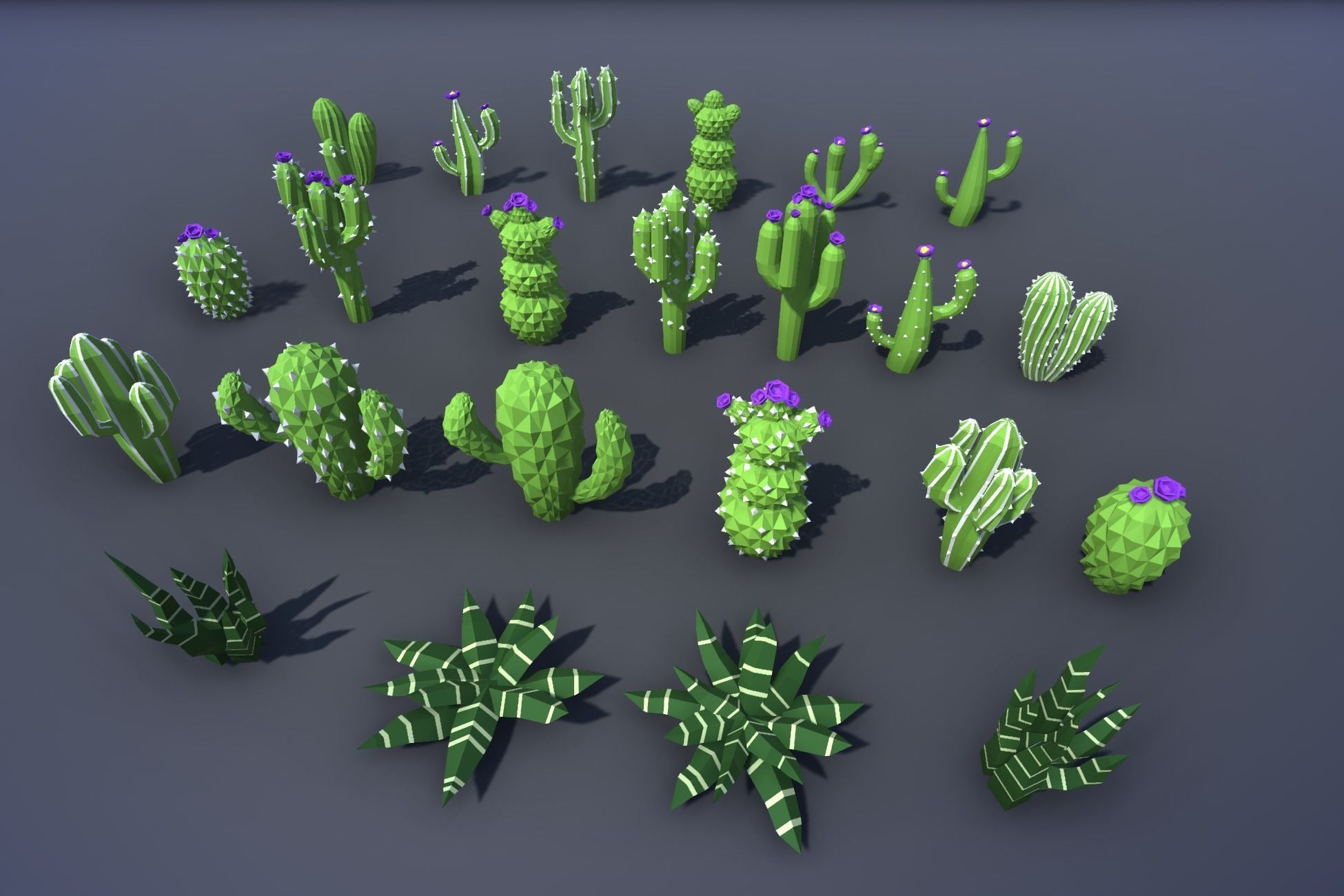 Ultimate Low Poly Mining and Cave Pack Low-poly 3D model_110