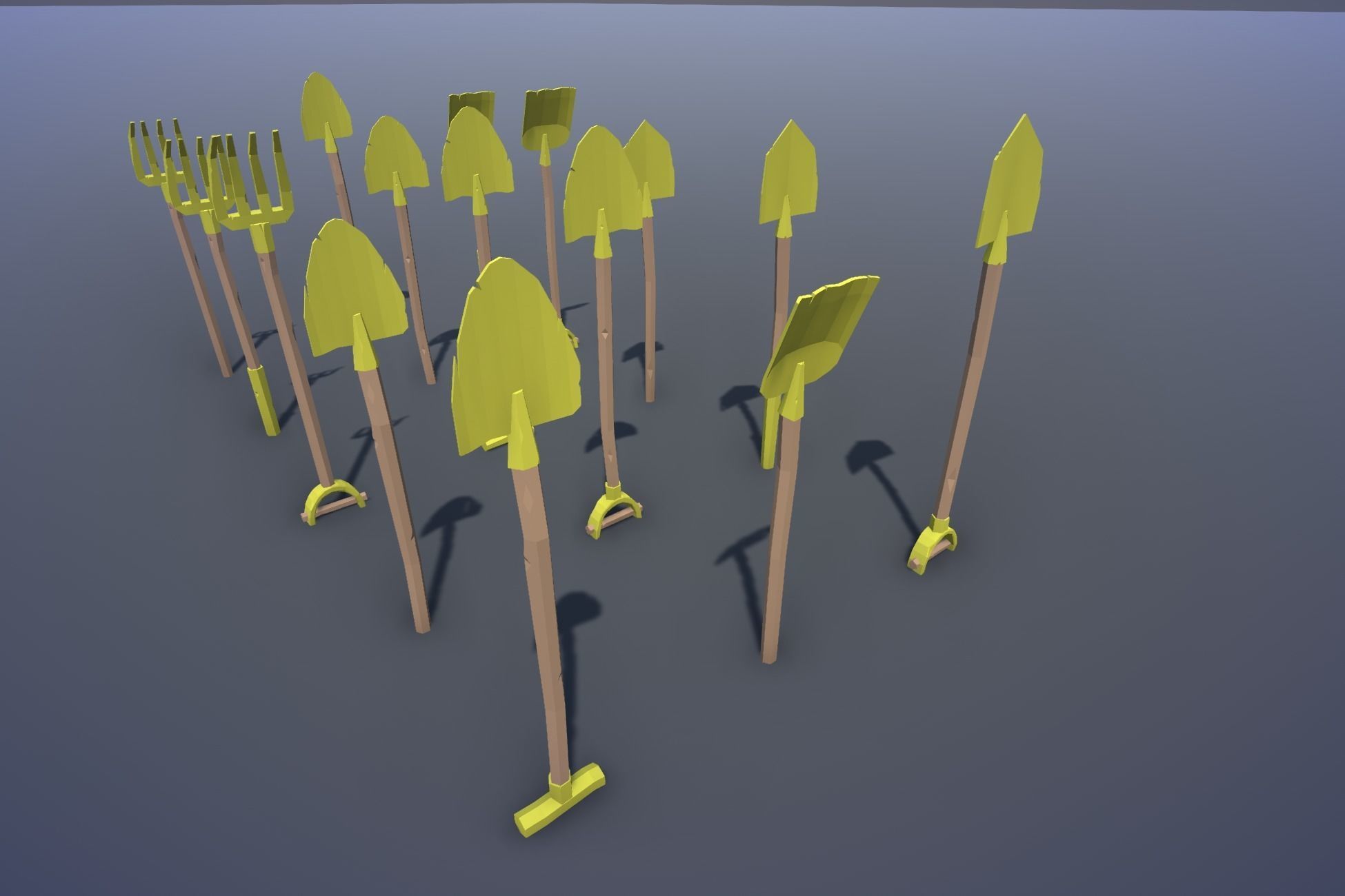 Ultimate Low Poly Mining and Cave Pack Low-poly 3D model_82