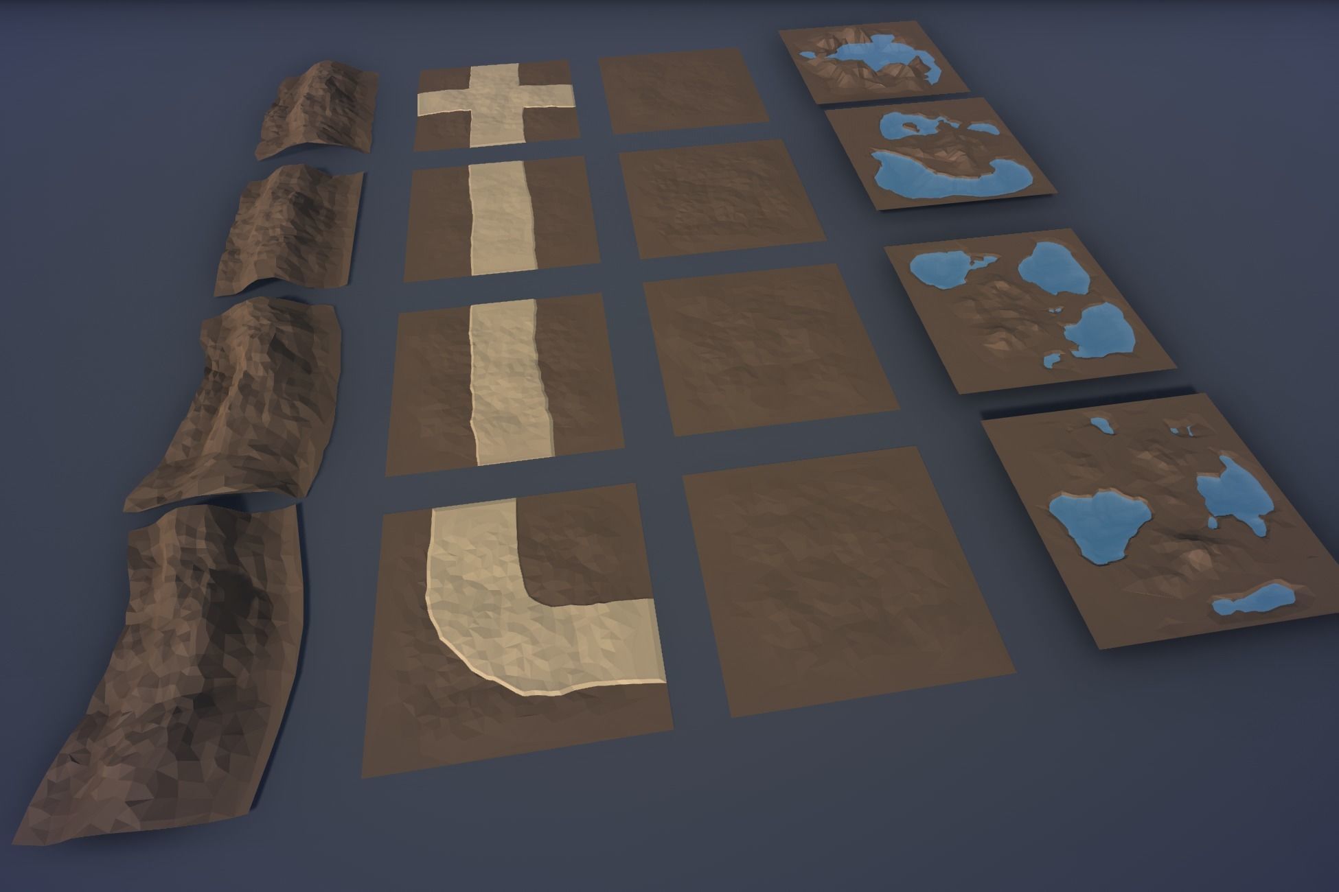 Ultimate Low Poly Mining and Cave Pack Low-poly 3D model_125