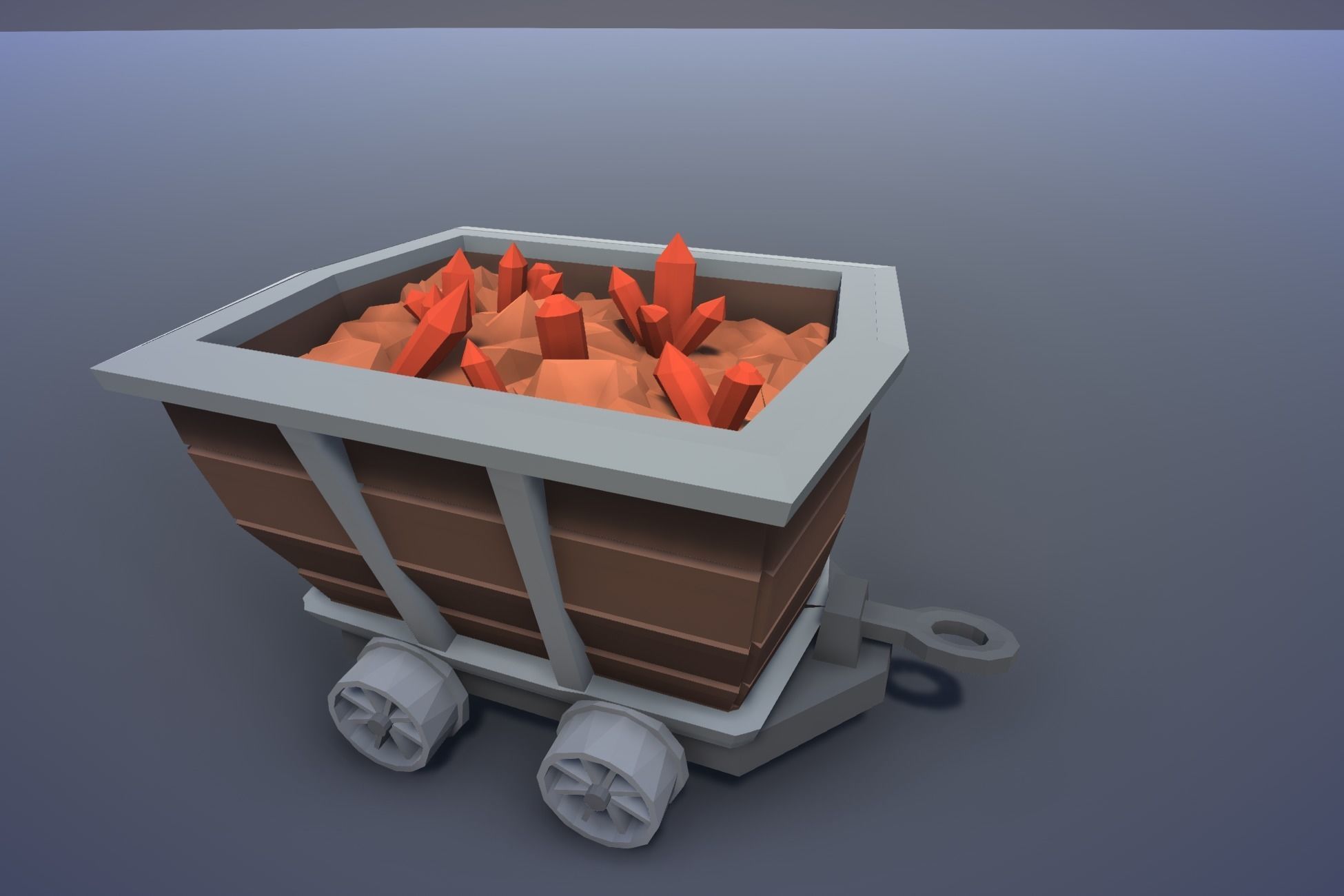 Ultimate Low Poly Mining and Cave Pack Low-poly 3D model_47