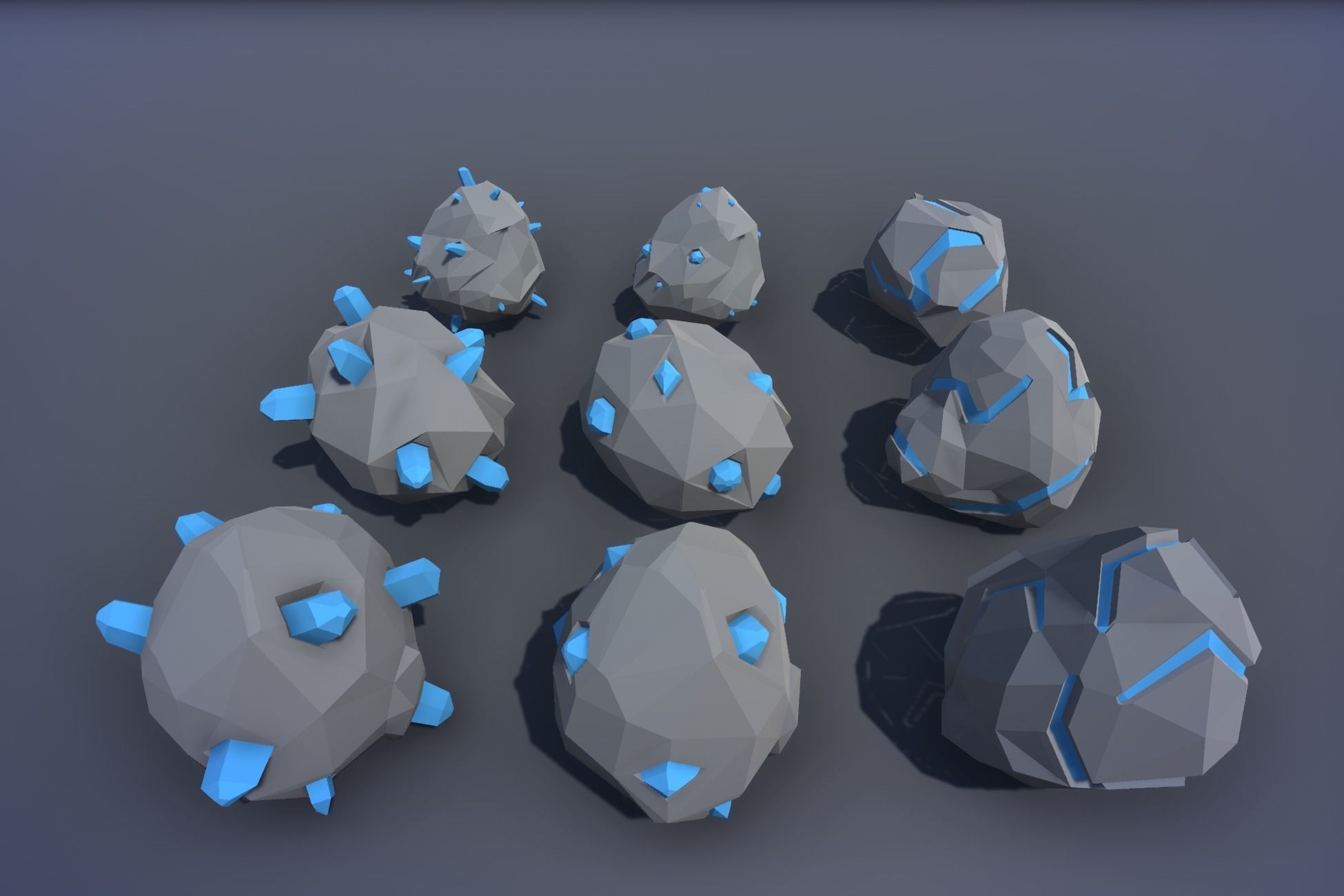 Ultimate Low Poly Mining and Cave Pack Low-poly 3D model_39