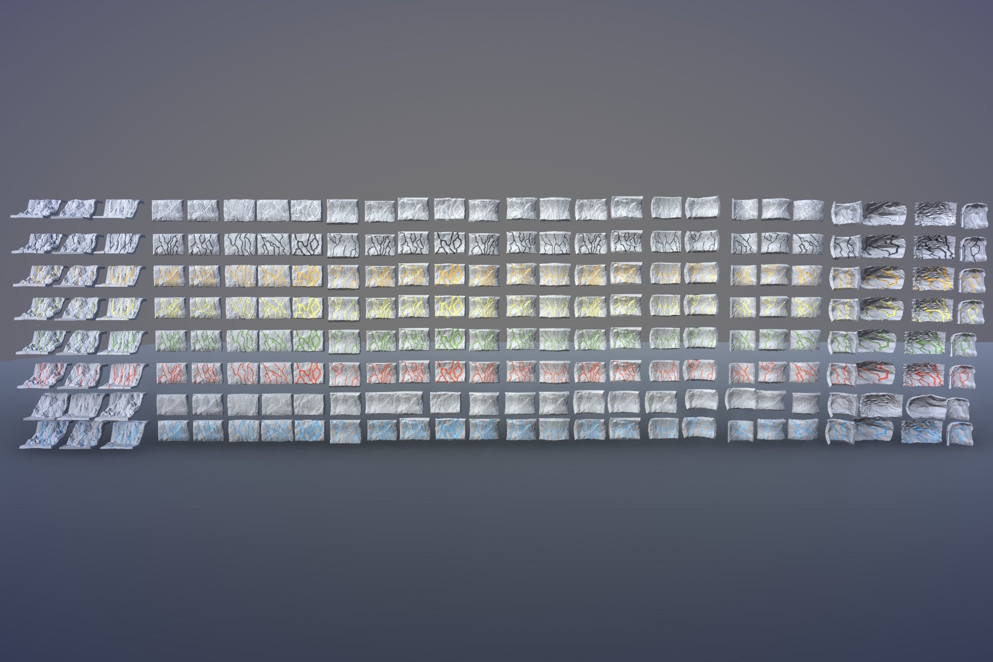 Ultimate Low Poly Mining and Cave Pack Low-poly 3D model_92