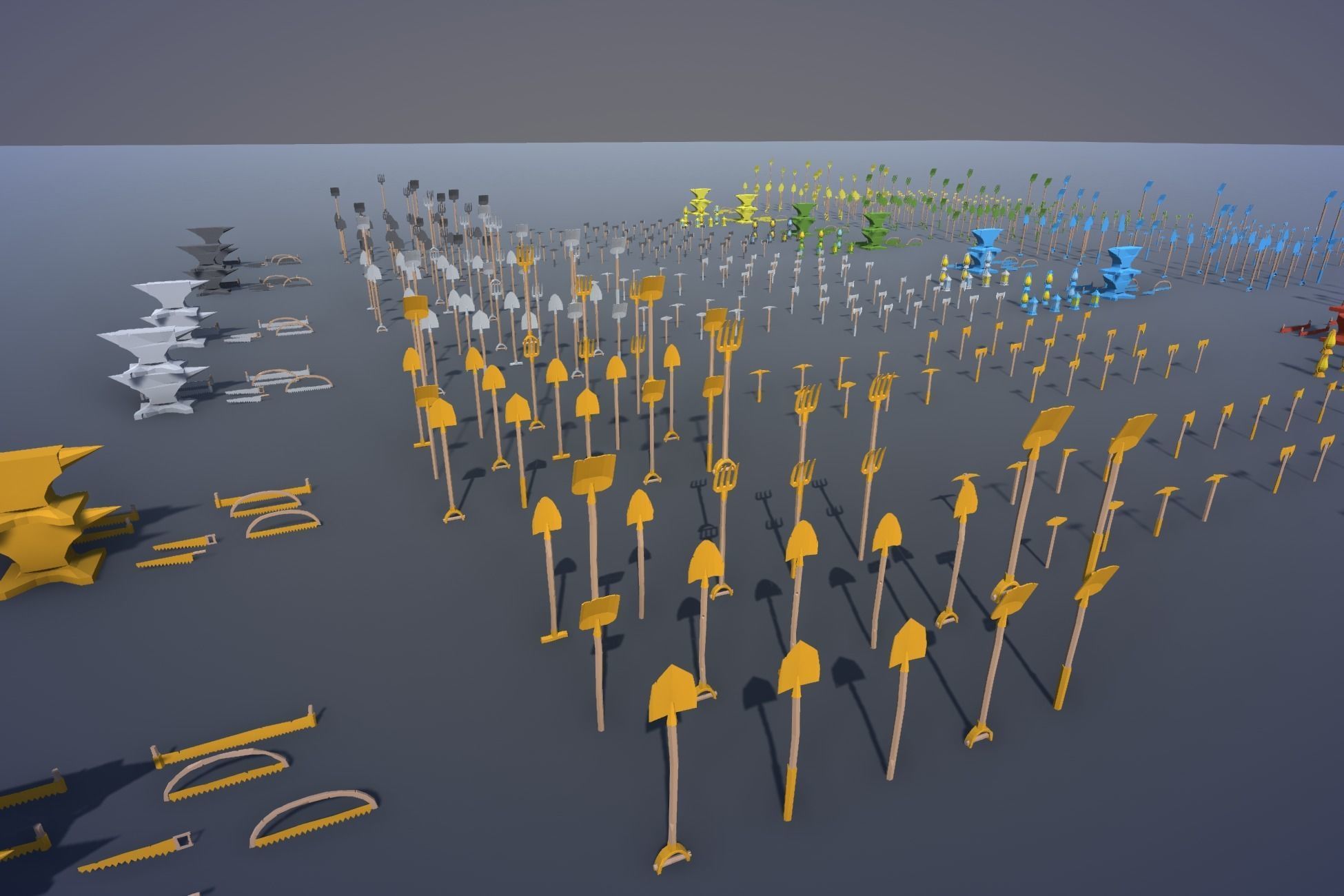 Ultimate Low Poly Mining and Cave Pack Low-poly 3D model_77