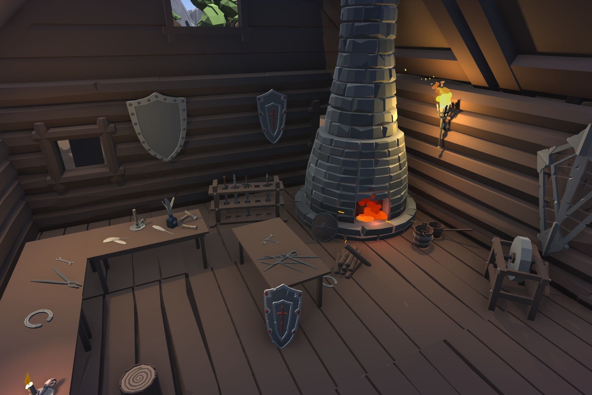 Ultimate Low Poly Mining and Cave Pack Low-poly 3D model_8