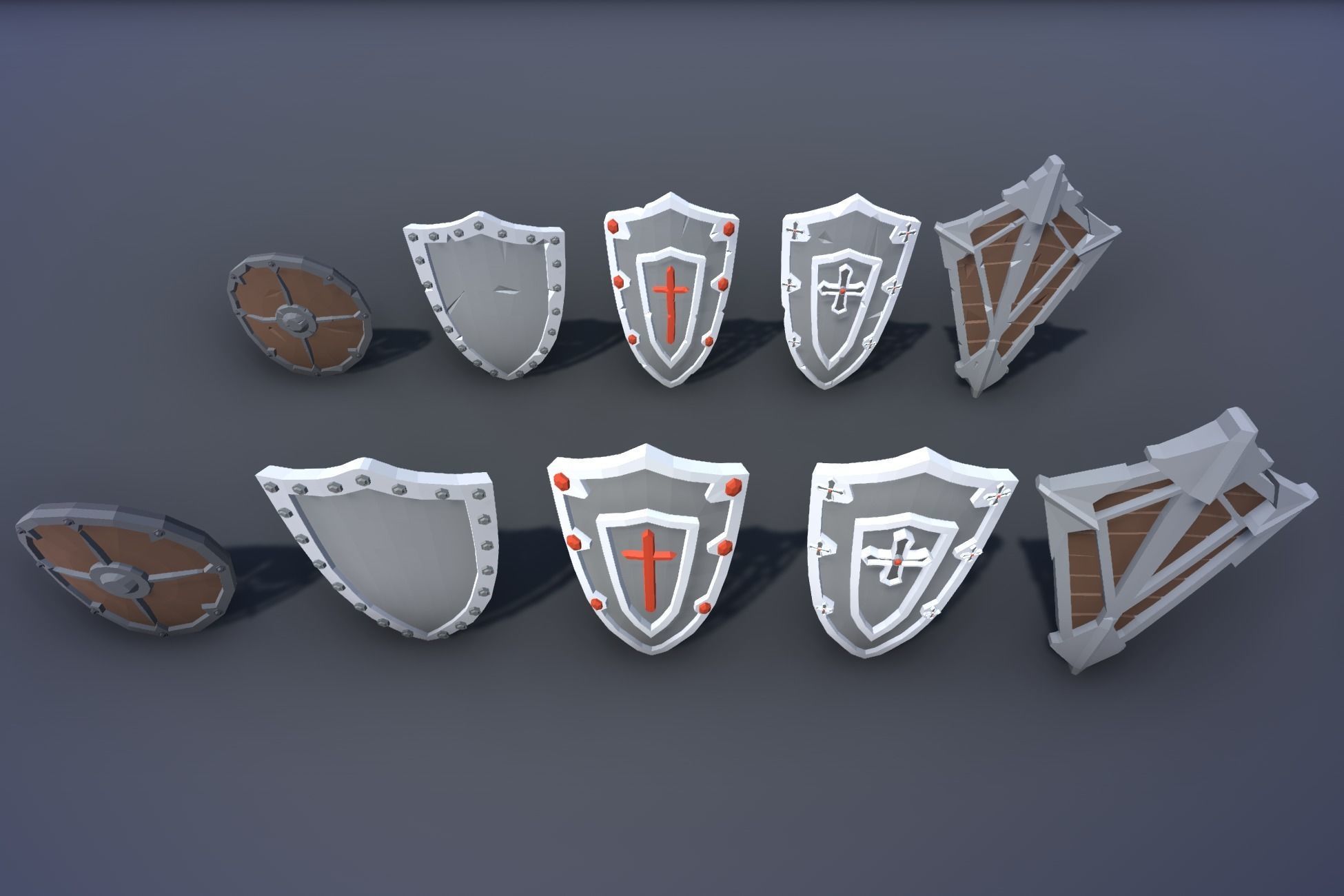 Ultimate Low Poly Mining and Cave Pack Low-poly 3D model_122