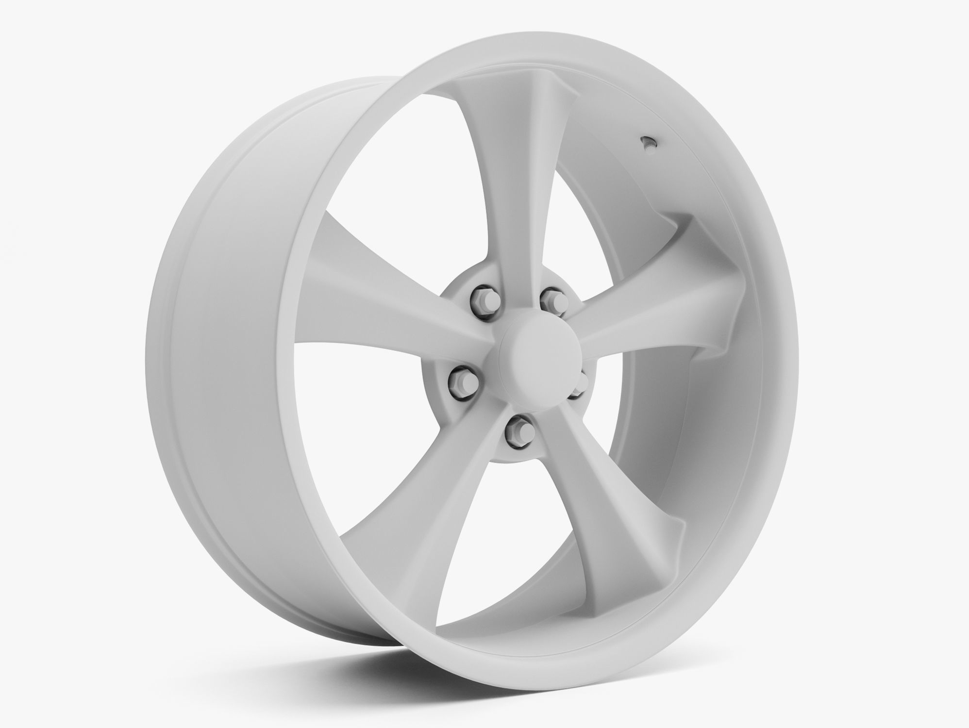 Rocket Racing Booster Wheel 3D model_6