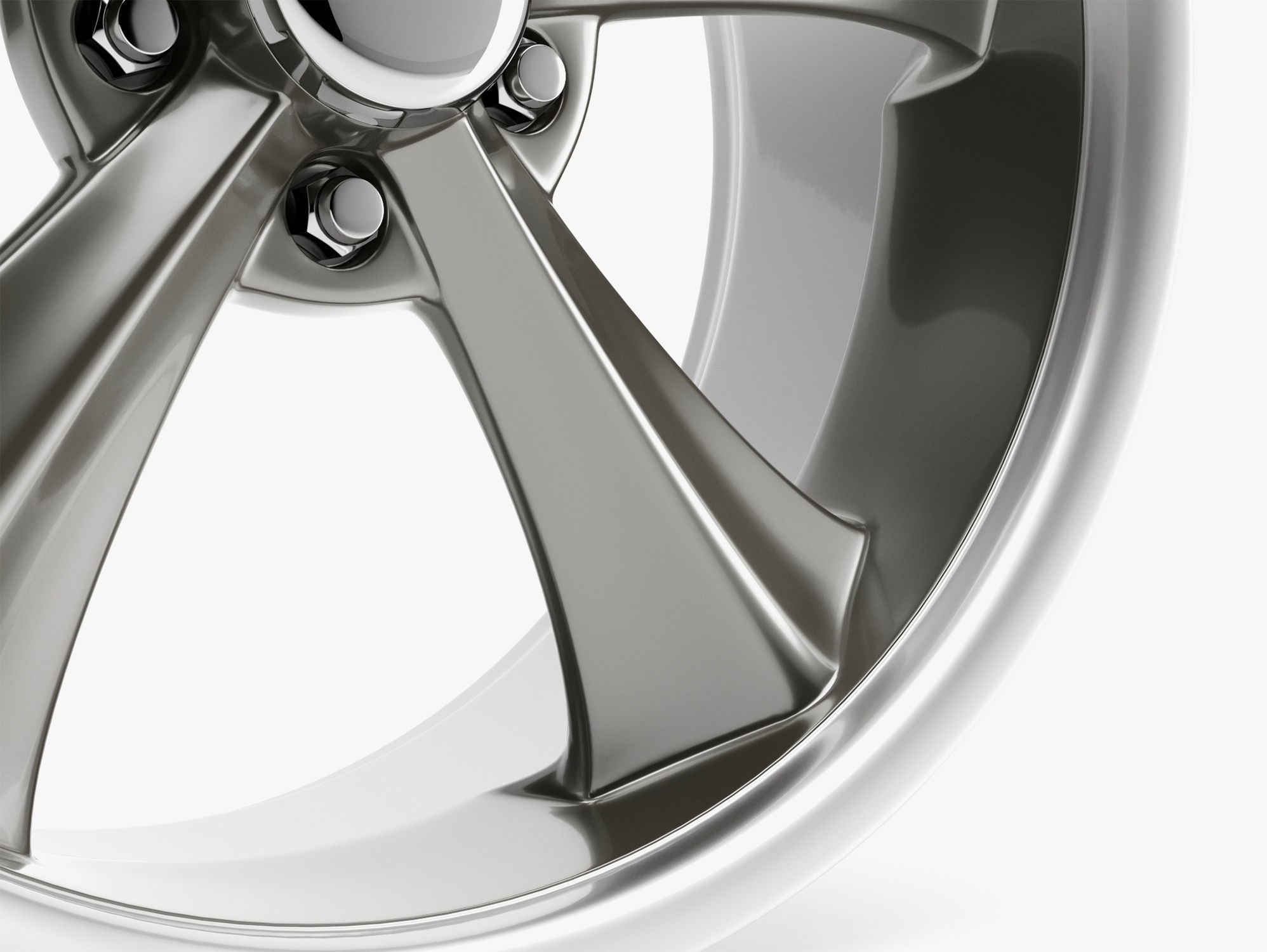 Rocket Racing Booster Wheel 3D model_3