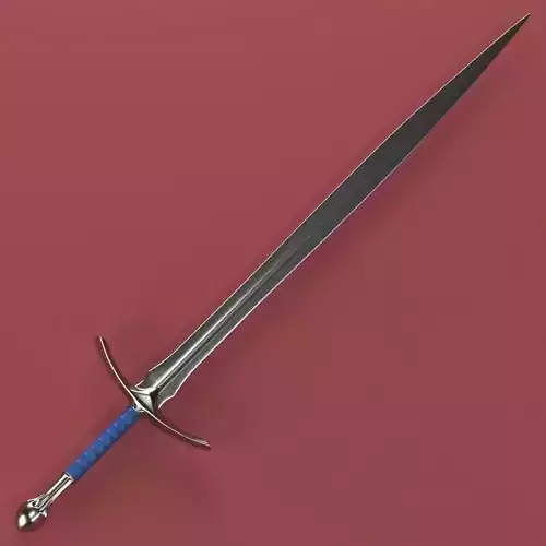 Glamdring sword 3D model
