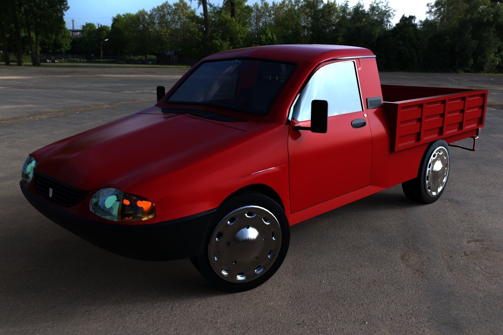 Dacia Drop Side 3D model_20