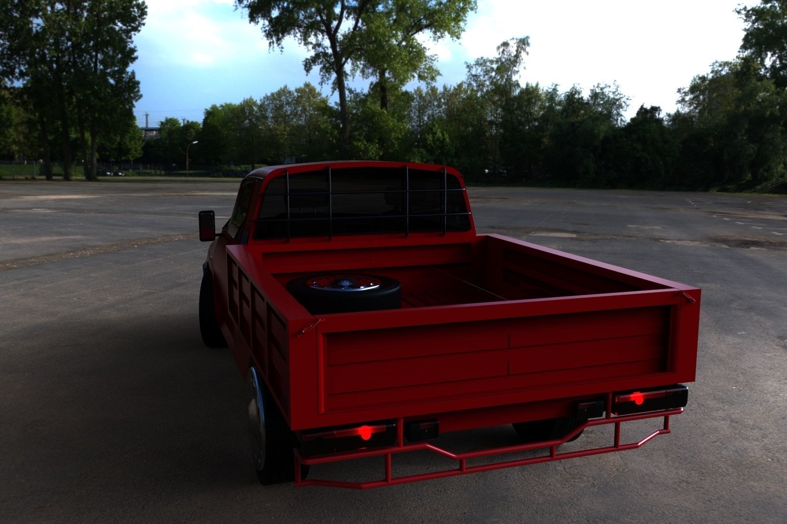 Dacia Drop Side 3D model_16