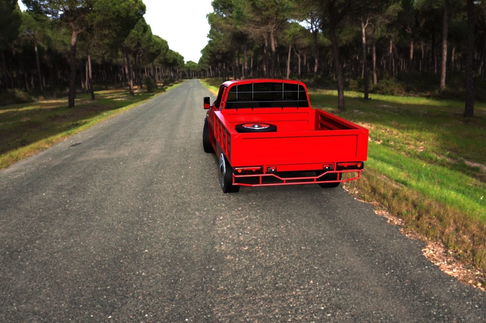 Dacia Drop Side 3D model_12