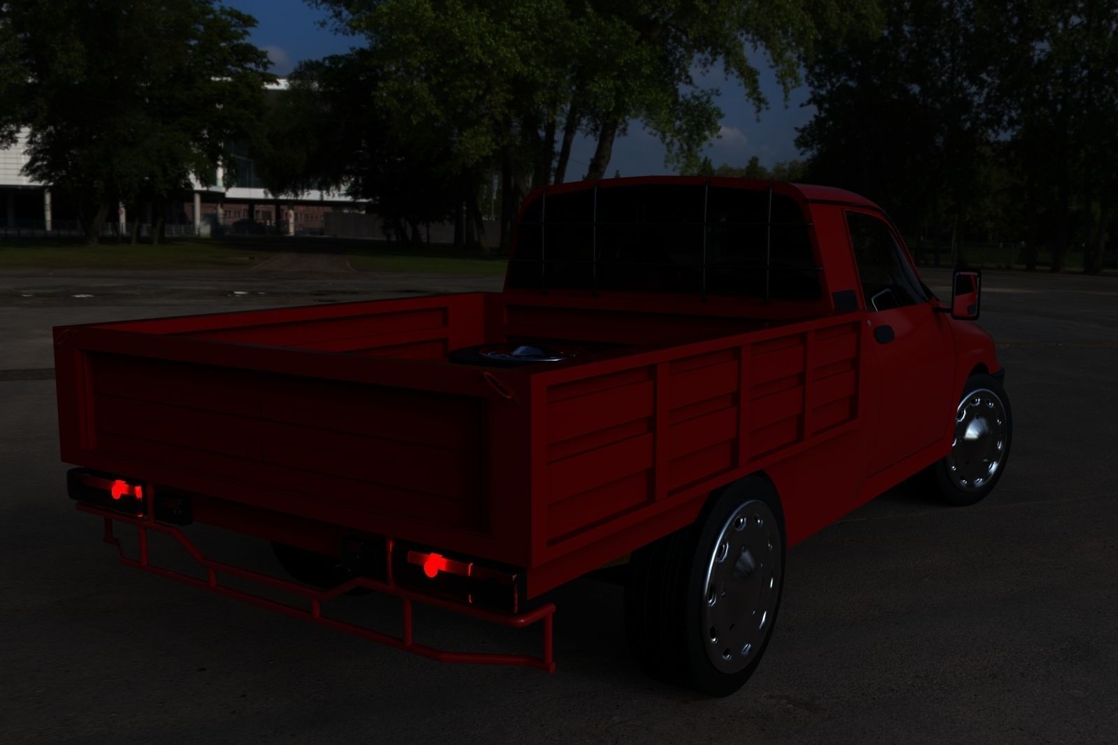 Dacia Drop Side 3D model_14