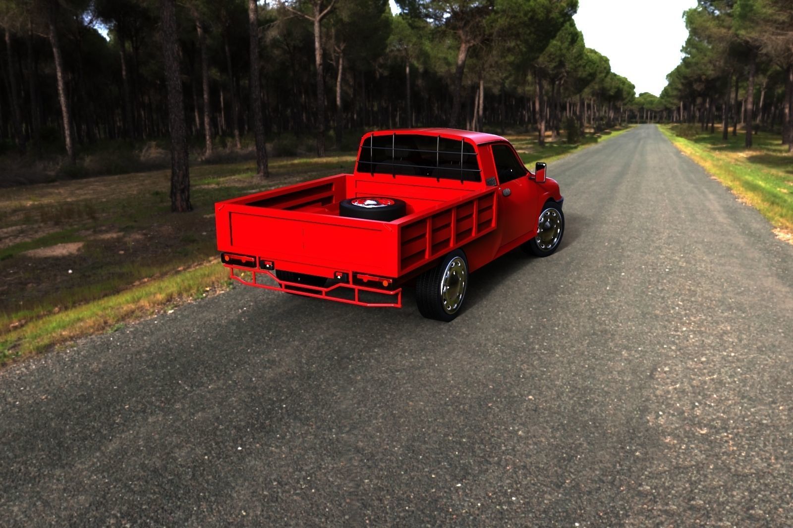 Dacia Drop Side 3D model_11