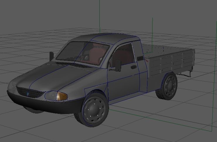 Dacia Drop Side 3D model_27