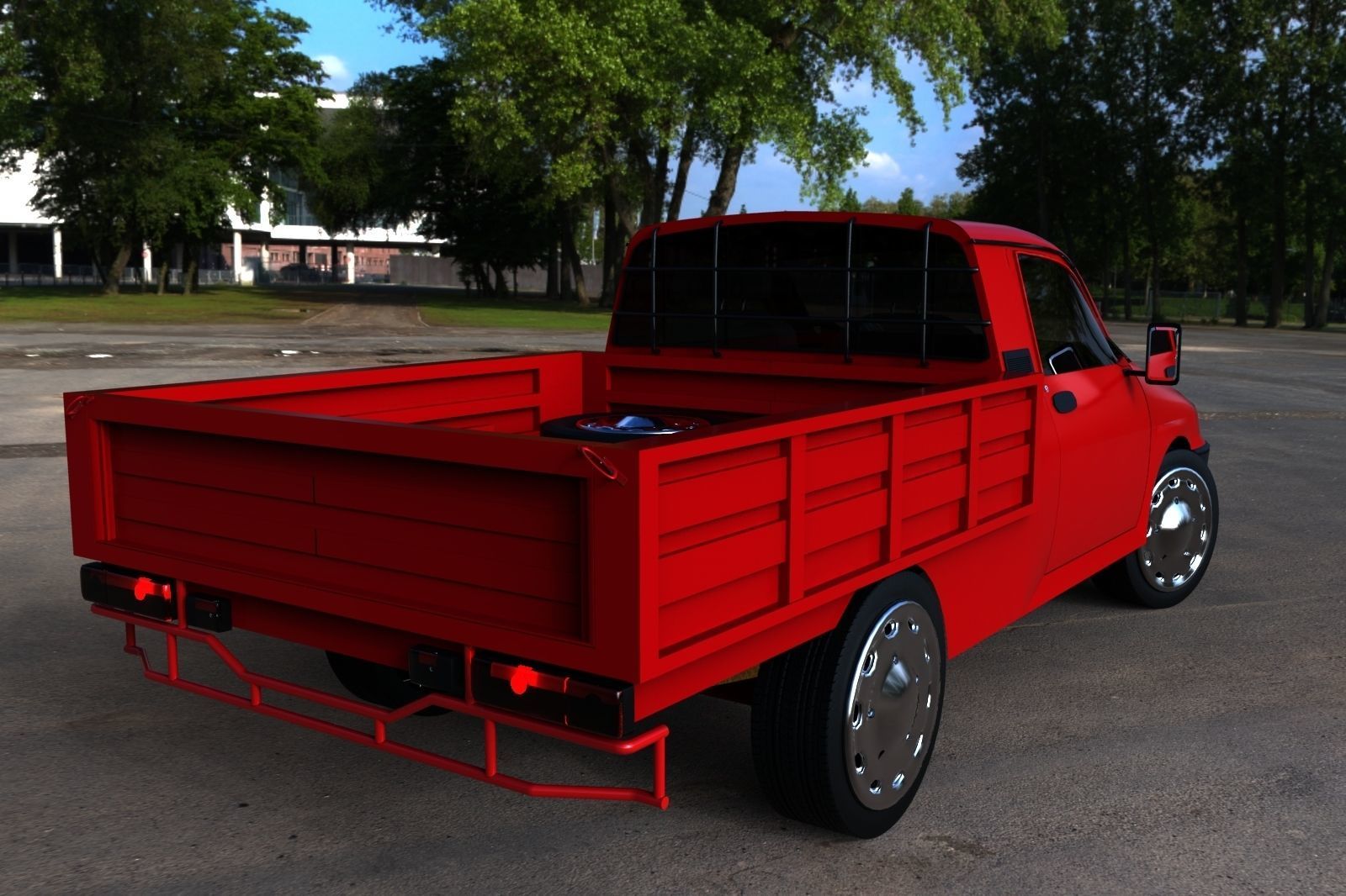 Dacia Drop Side 3D model_15